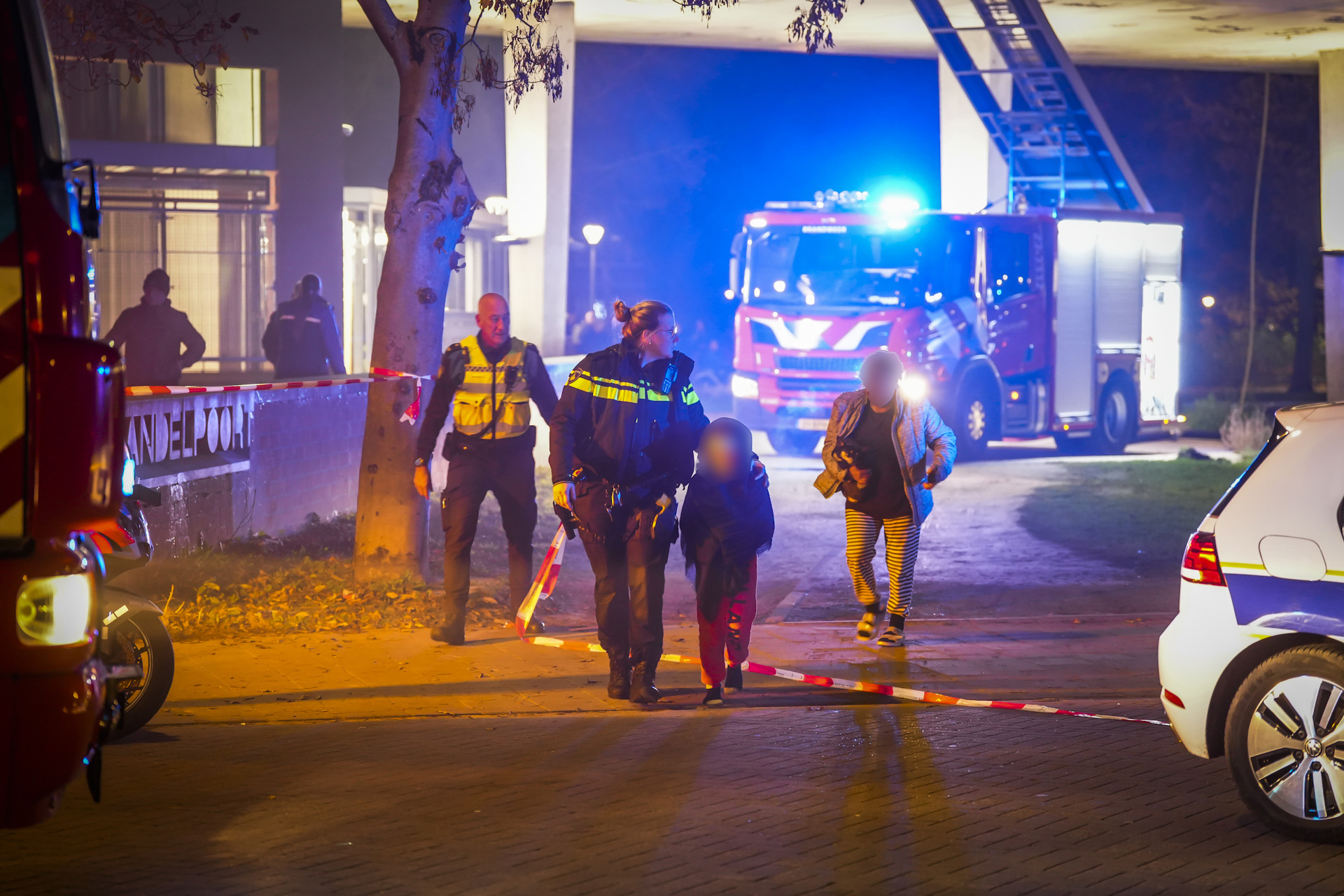 Foto Update Grote Brand In Appartementencomplex Onder Controle