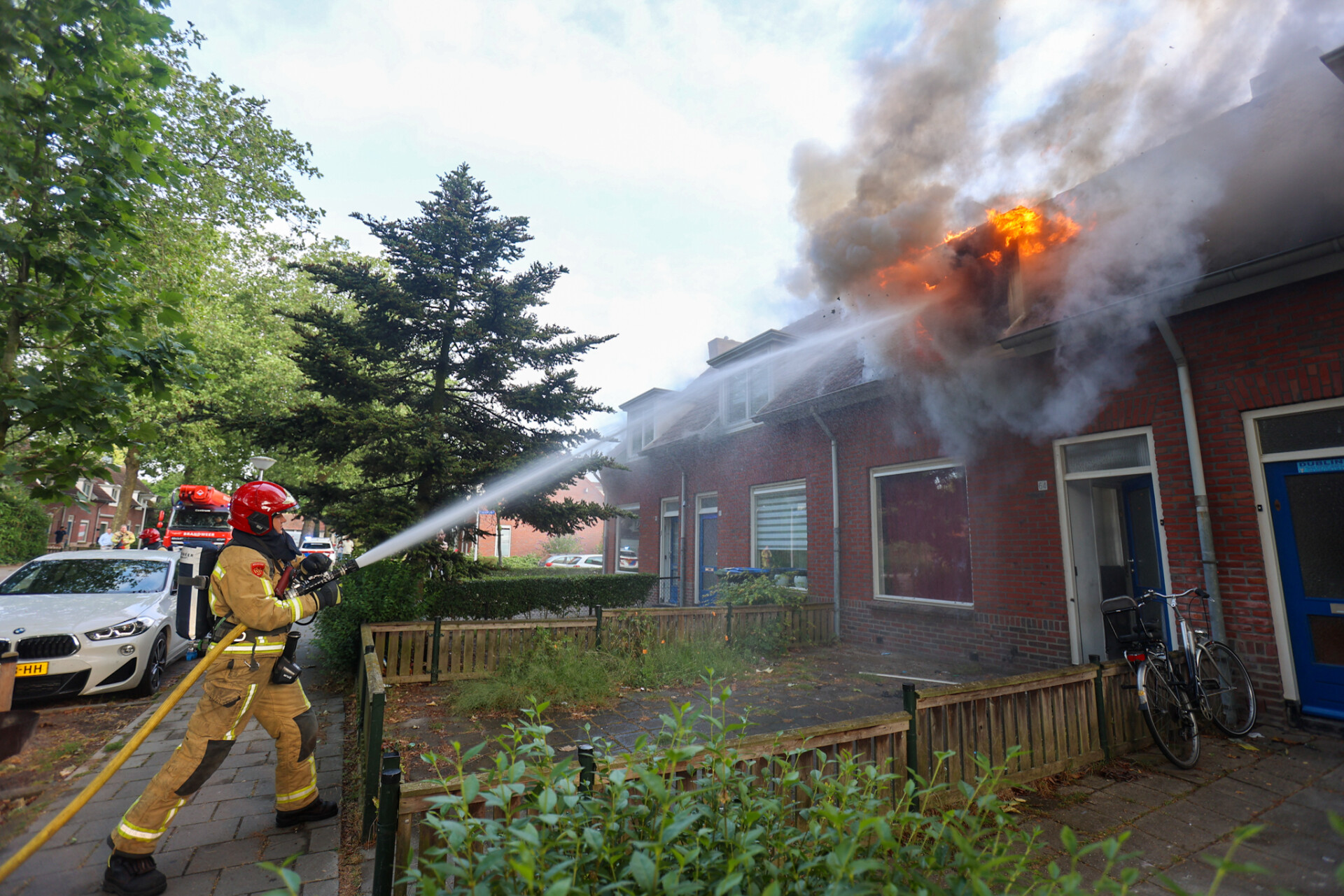 Uitslaande Brand In Rijtjeswoning Brabant