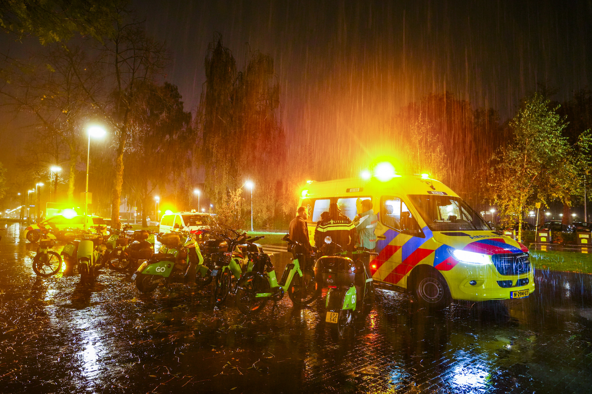 Fietser Ernstig Gewond Na Val Brabant