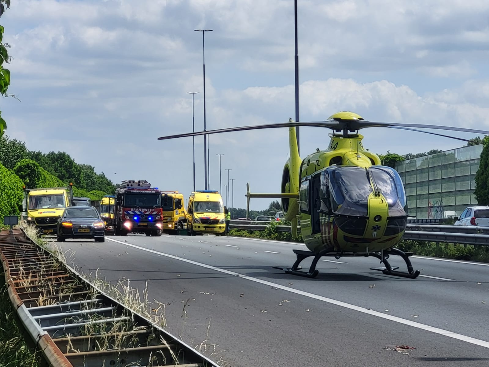 A59 bij Vlijmen weer open na ernstig ongeval