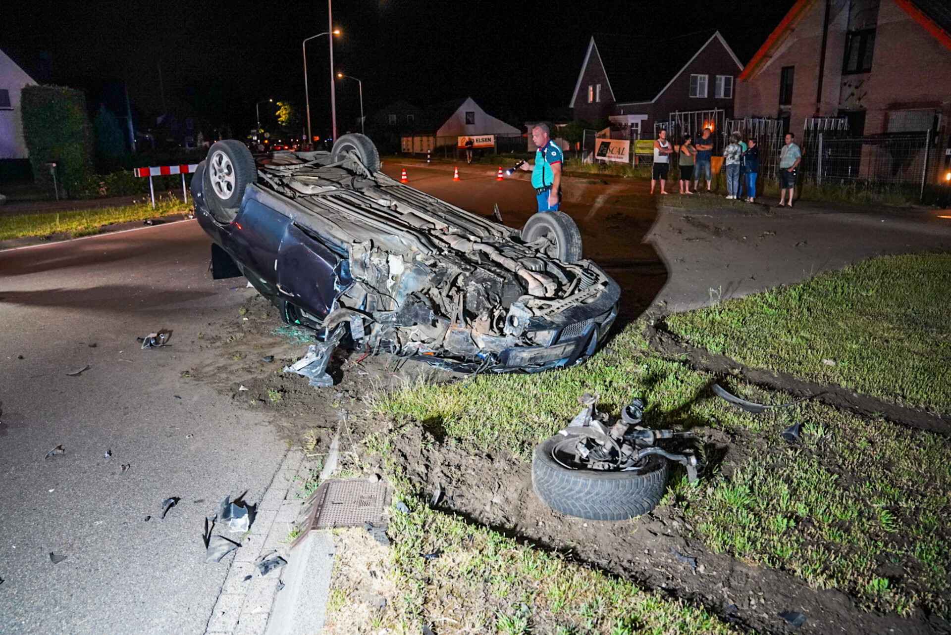 Mogelijke bestuurder crasht onder invloed, maar politie kant niet bewijzen