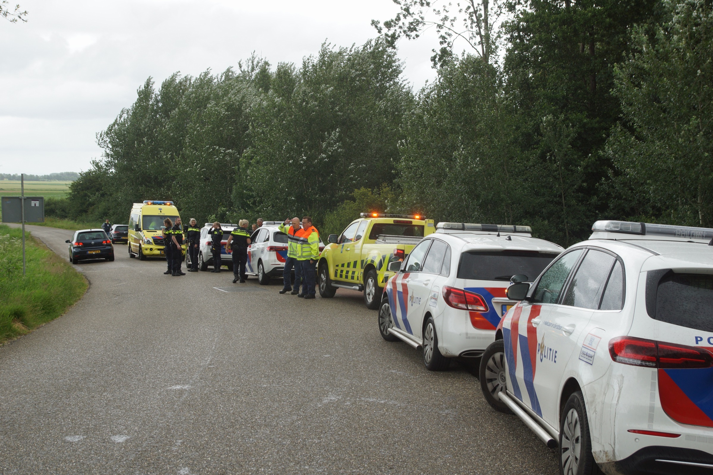 Verwarde vrouw van A59 Waspik gehaald en getaserd