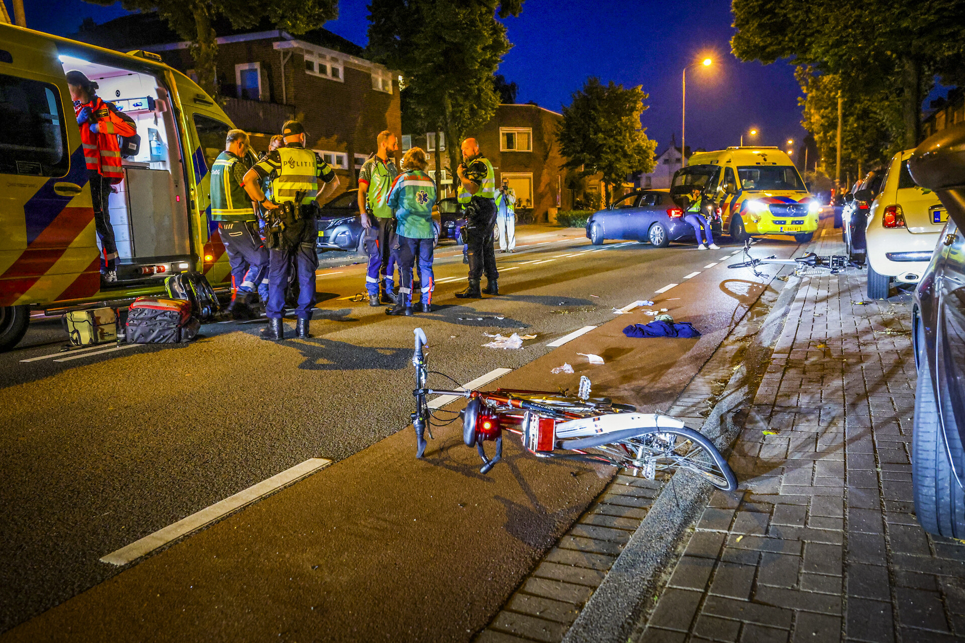 Automobilist die vluchtte na ongeval heeft zich nog niet gemeld