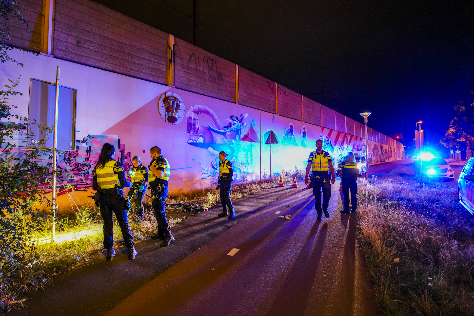 Politieagent vindt man die uur eerder blijkt te zijn neergestoken