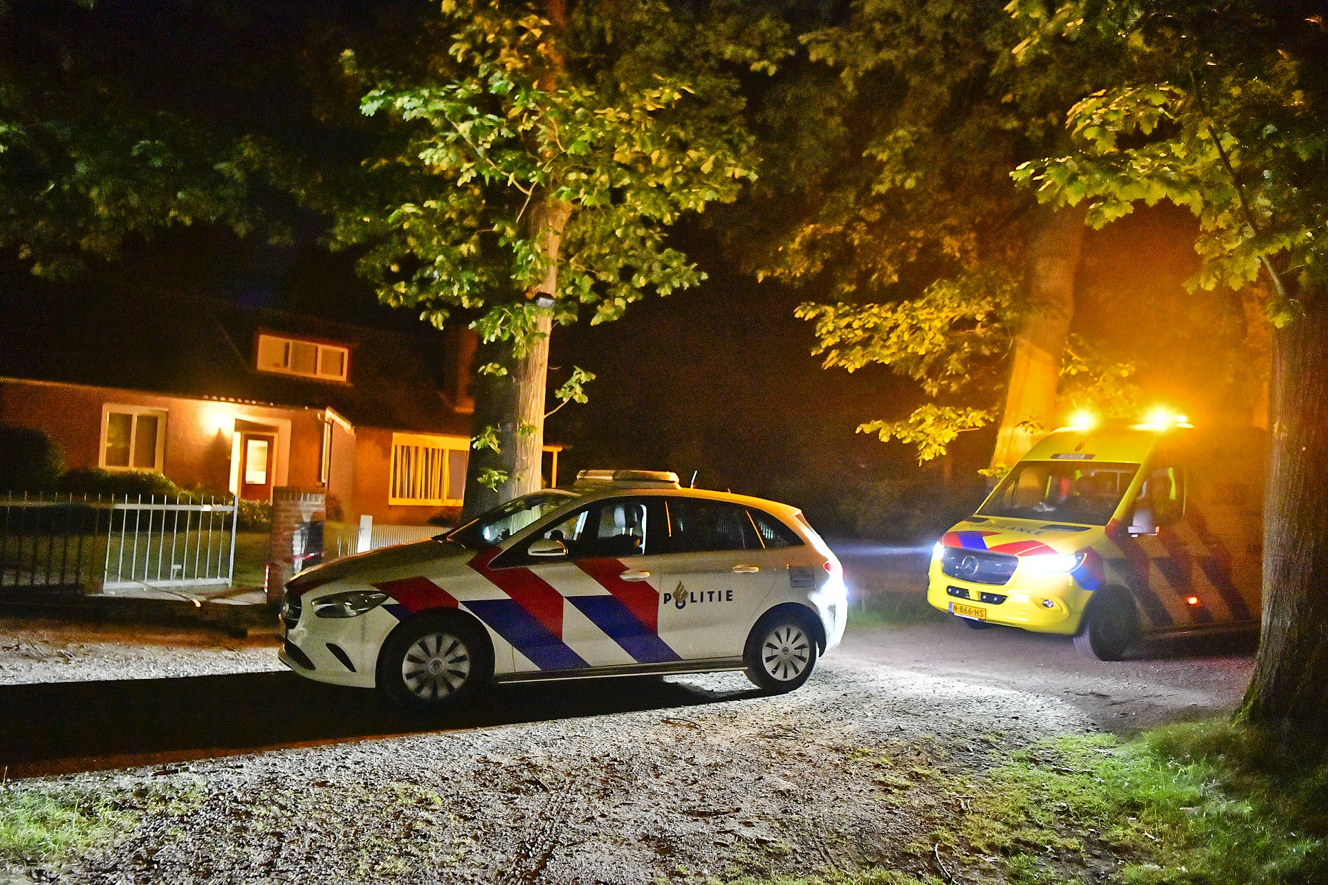 Woning overval, bewoners mee naar het ziekenhuis