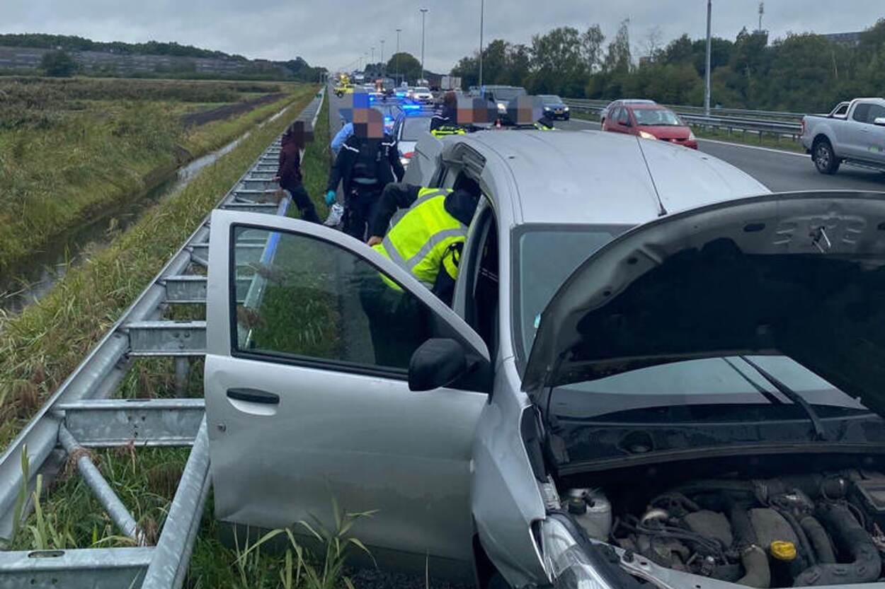 Man aangehouden op A58 bij Ulvenhout na achtervolging