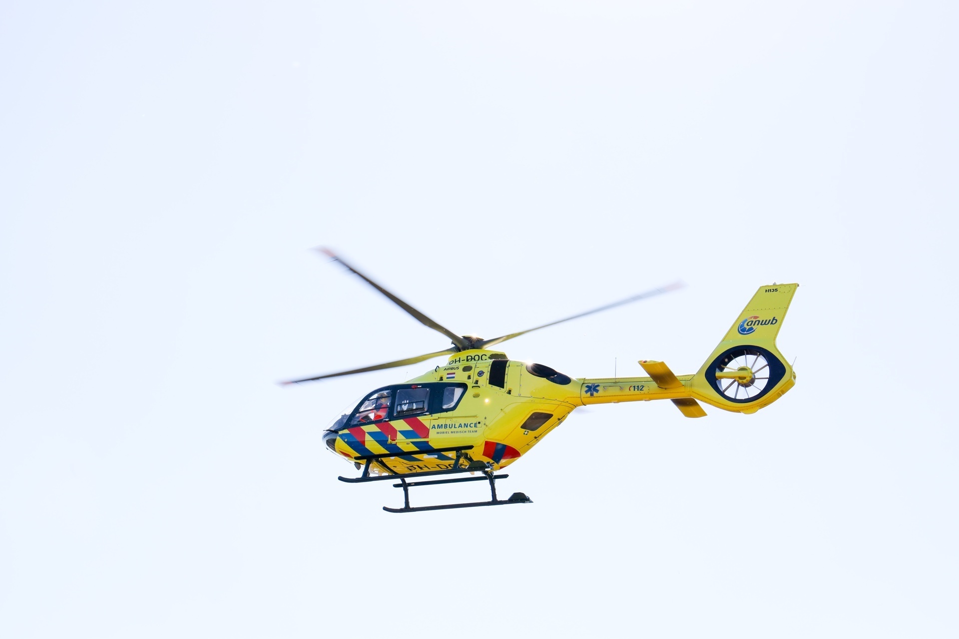 MMT ingevlogen voor medische noodsituatie in Schijndel