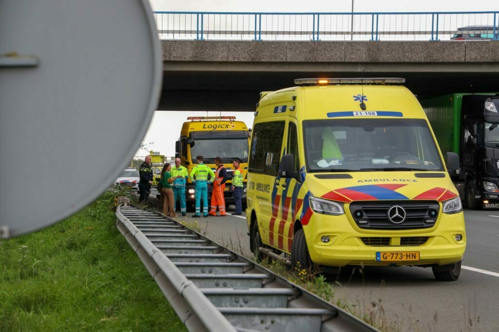 Ongeval+op+de+A2+nabij+Vught