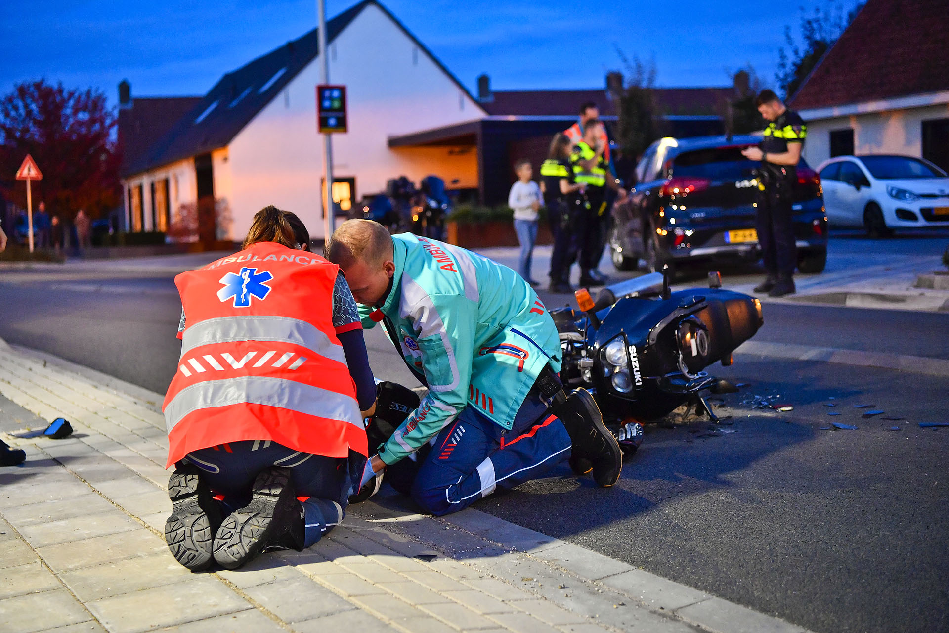 Laatste motorrit van dit jaar eindigt in ongeval