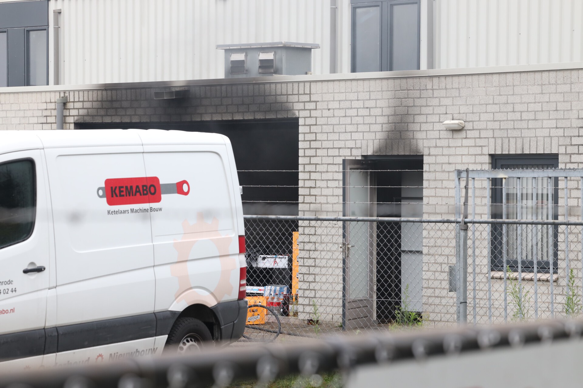 Brand in bedrijfspand in Sint-Oedenrode