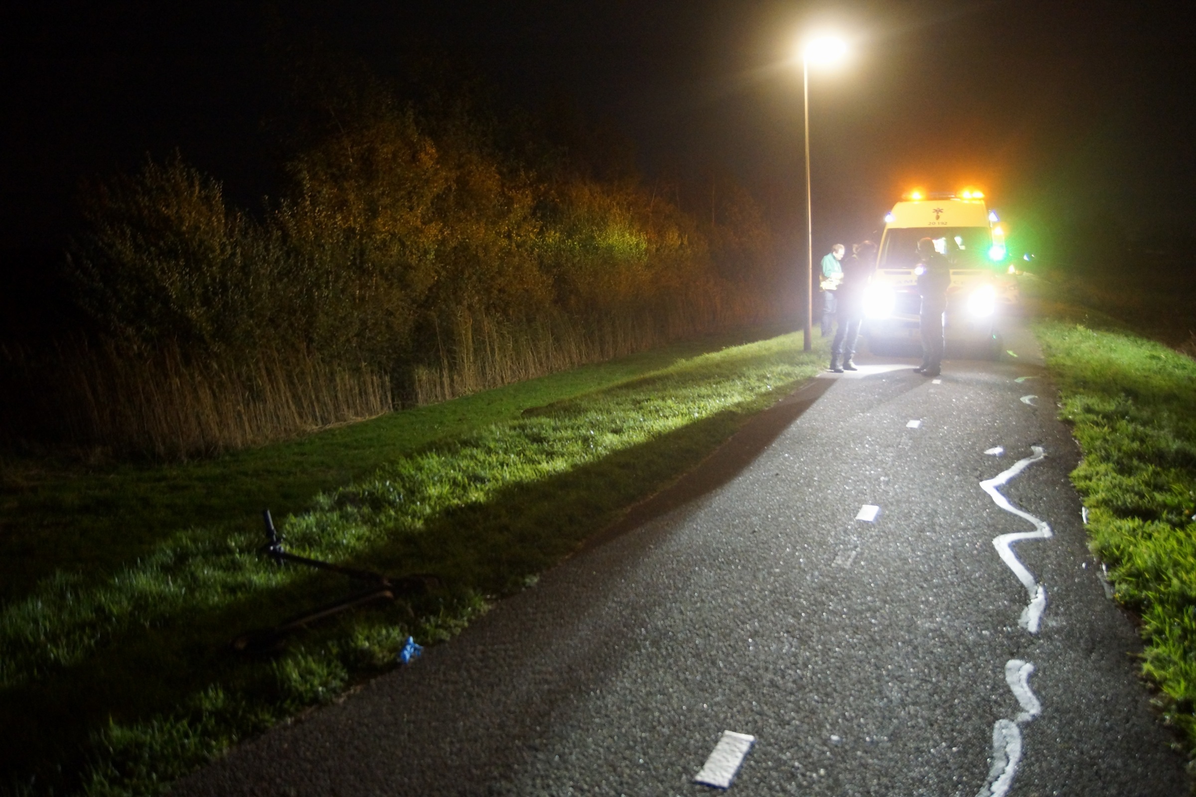 Man Zwaargewond Na Val Met Elektrische Step