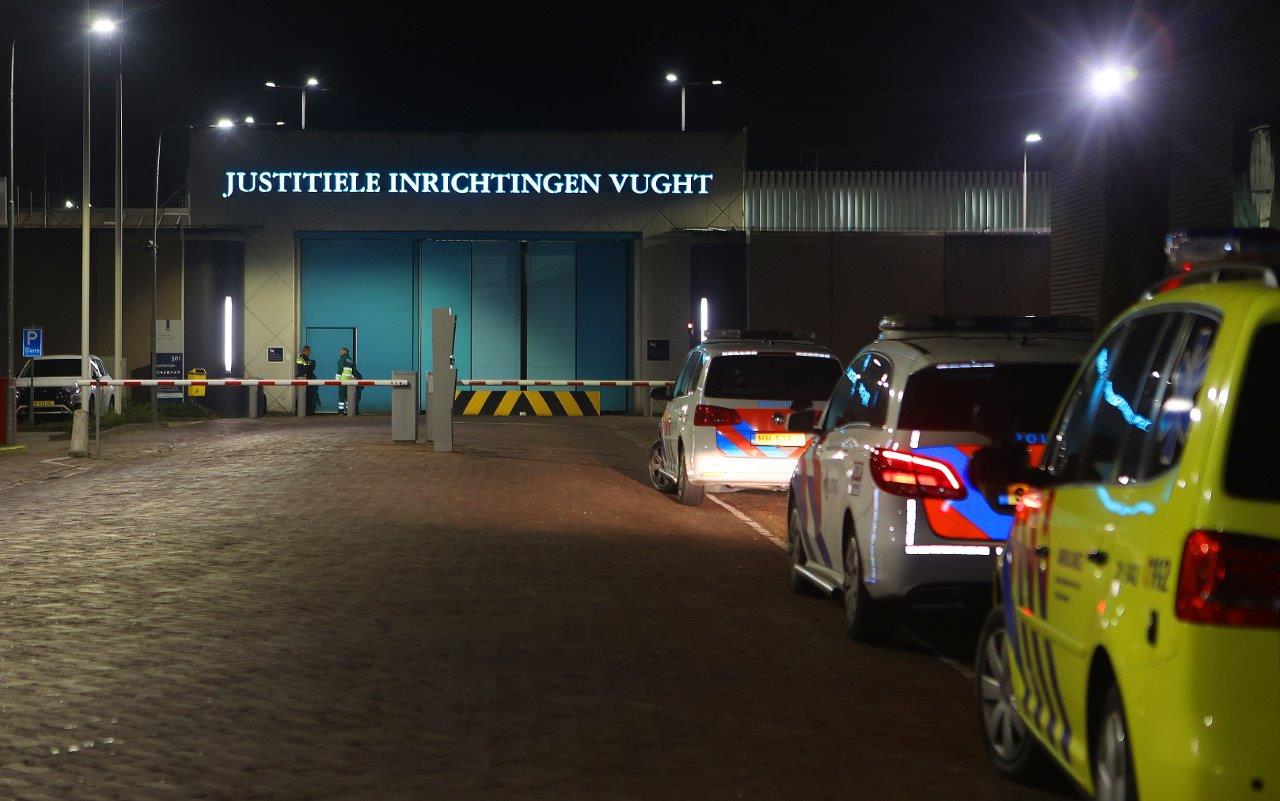 Gewonde bij brand in cel in PI Vught