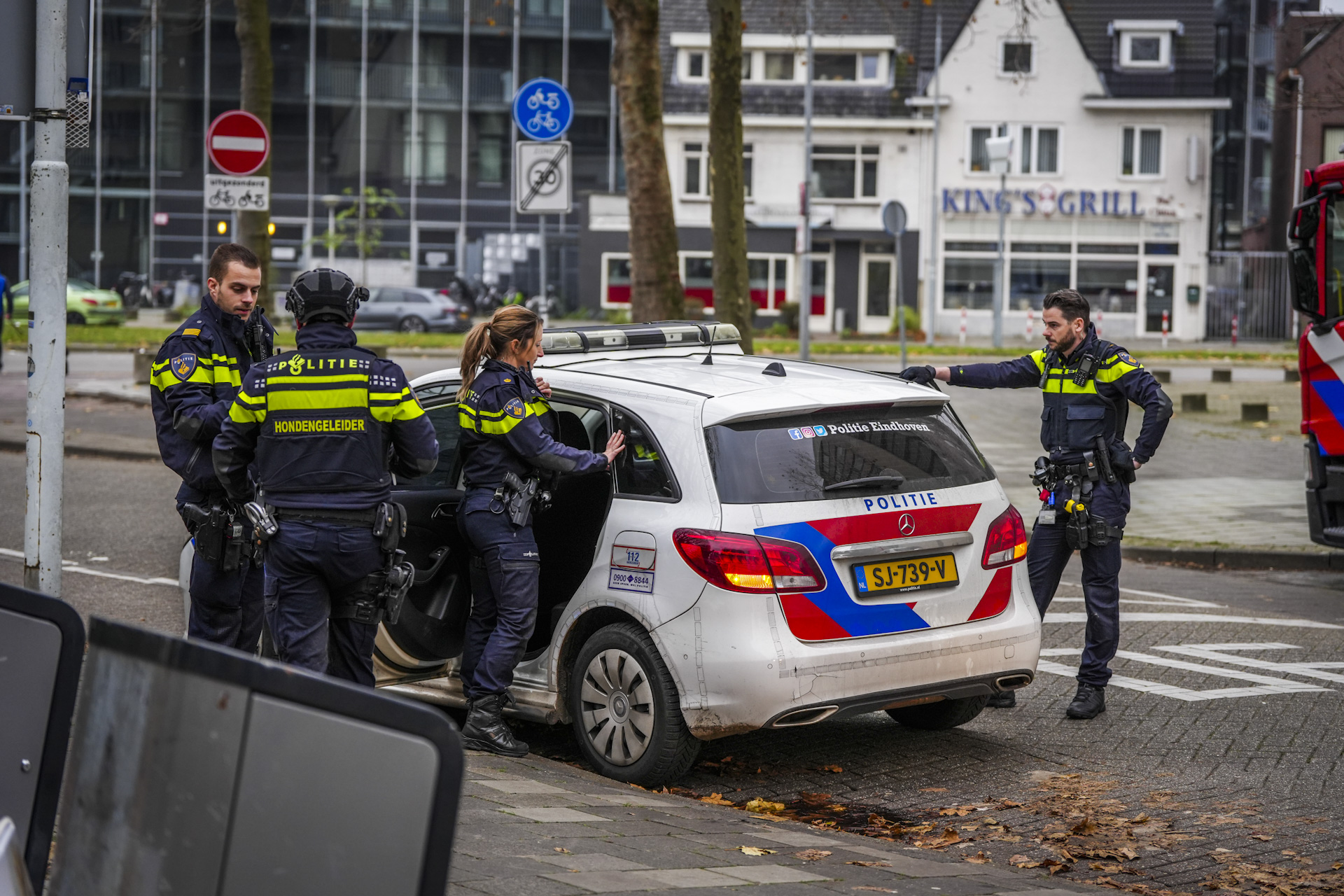 Man dreigt flat in brand te steken bij aanhouding