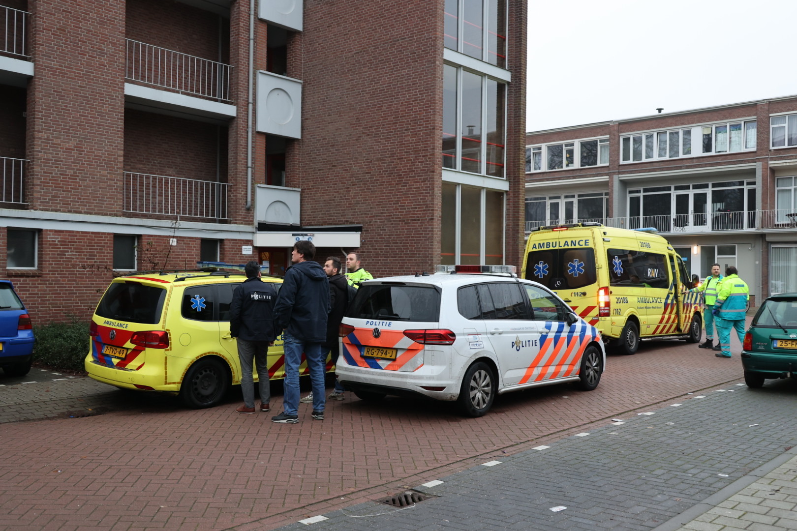 Slachtoffer van steekincident zwaargewond naar het ziekenhuis
