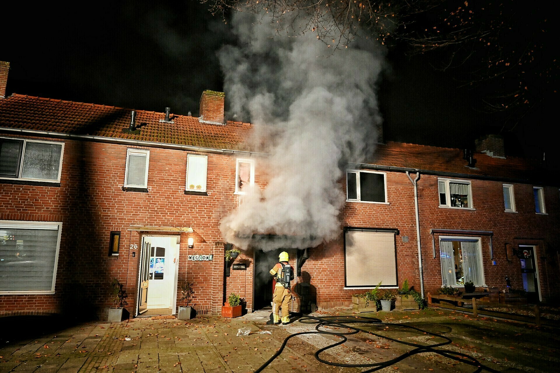Voor tweede keer in half jaar forse brand in dezelfde woning