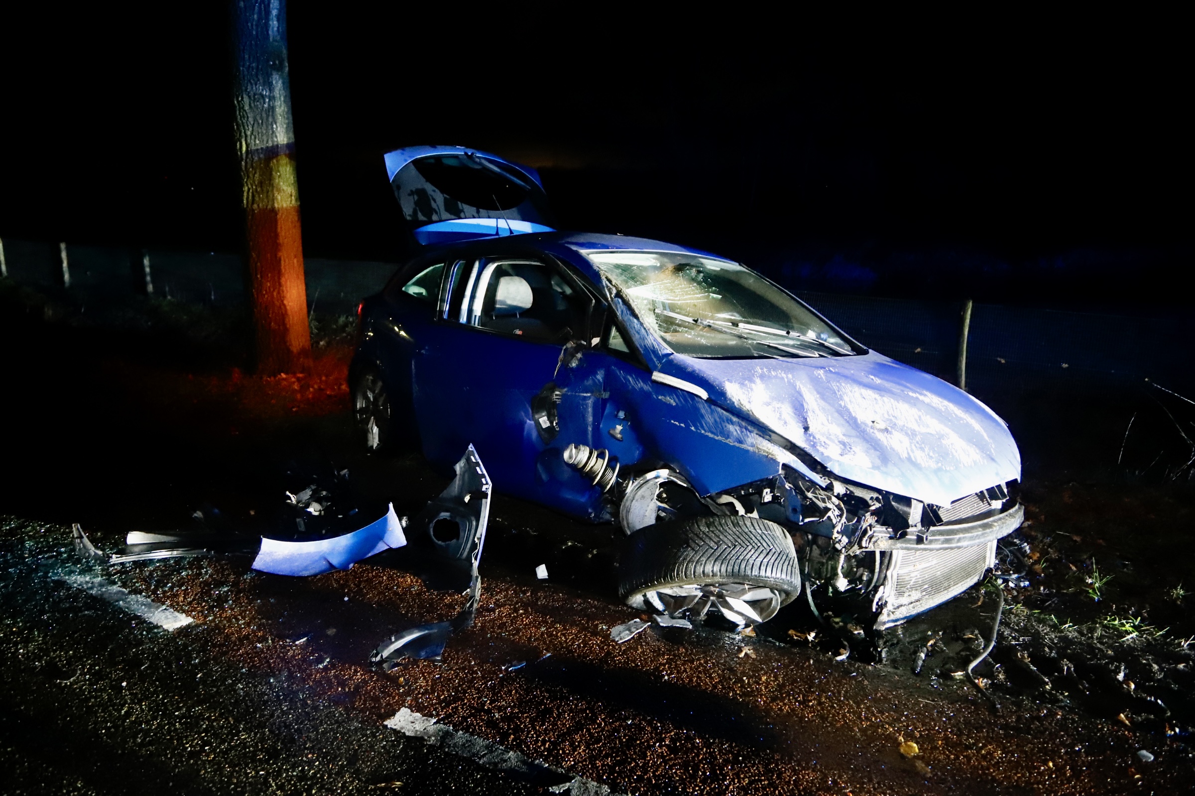 Bestuurder heeft engel op zijn schouder bij ongeluk