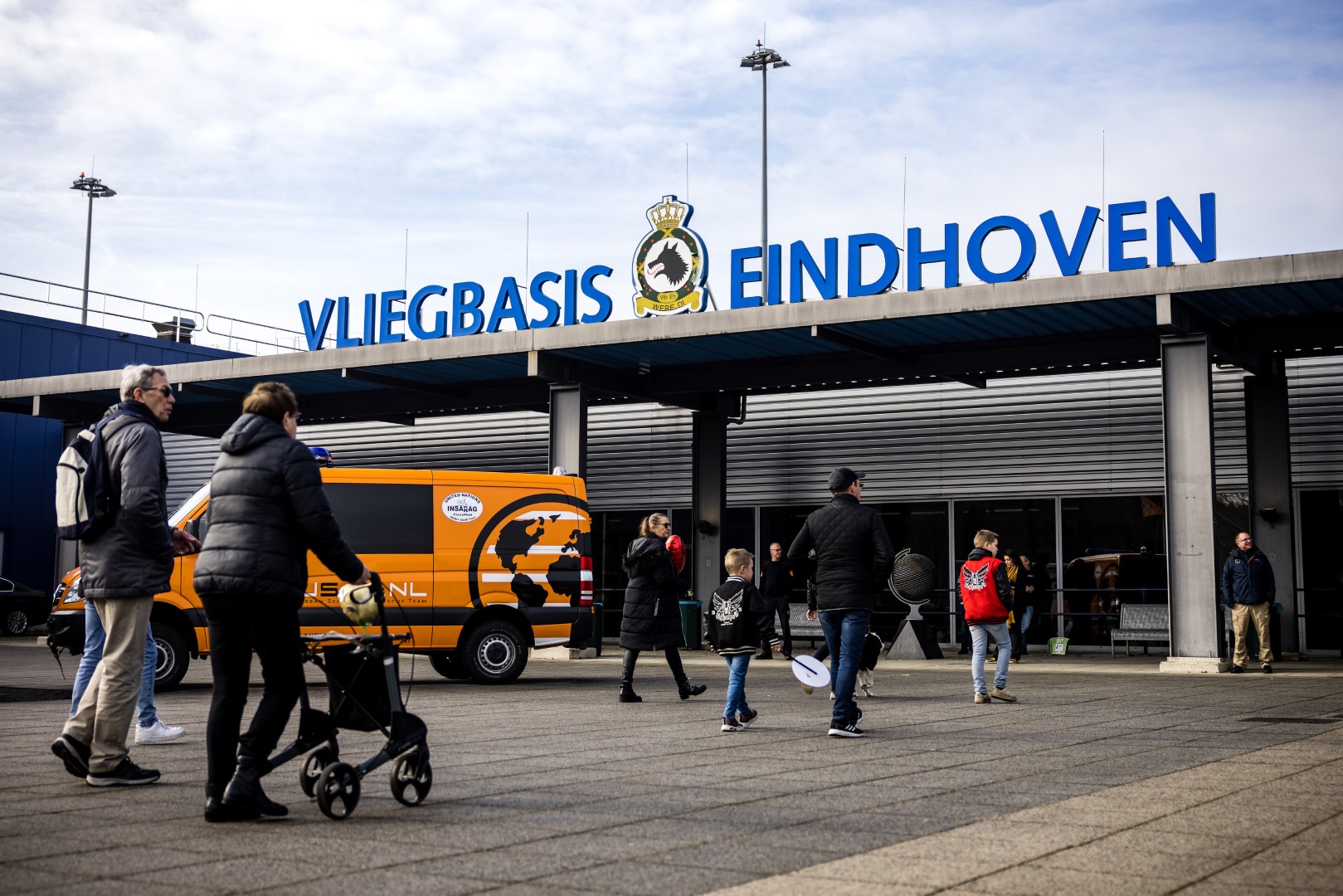 Vliegtuig met USAR-reddingsteam geland in Eindhoven
