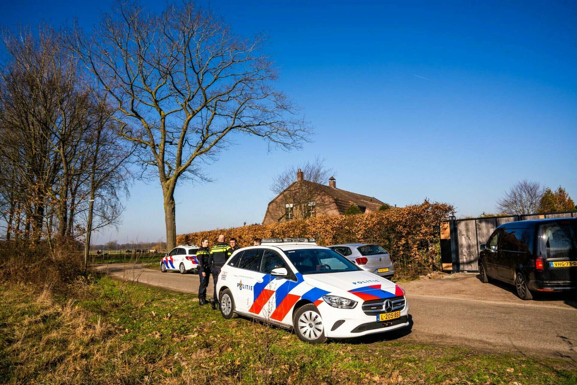 Steekpartij in woning, verdachte aangehouden