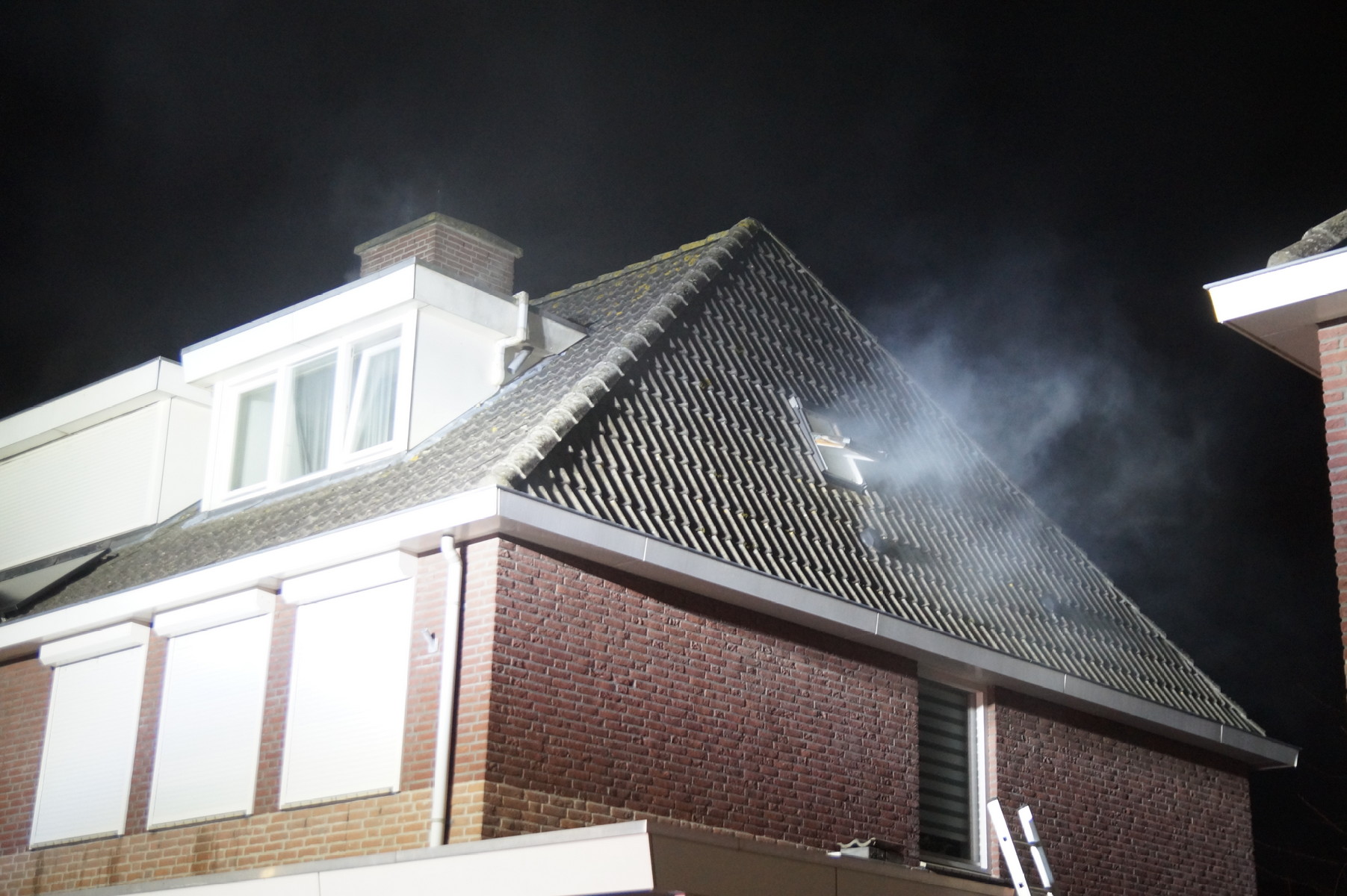 Kleine brand op zolder snel onder controle
