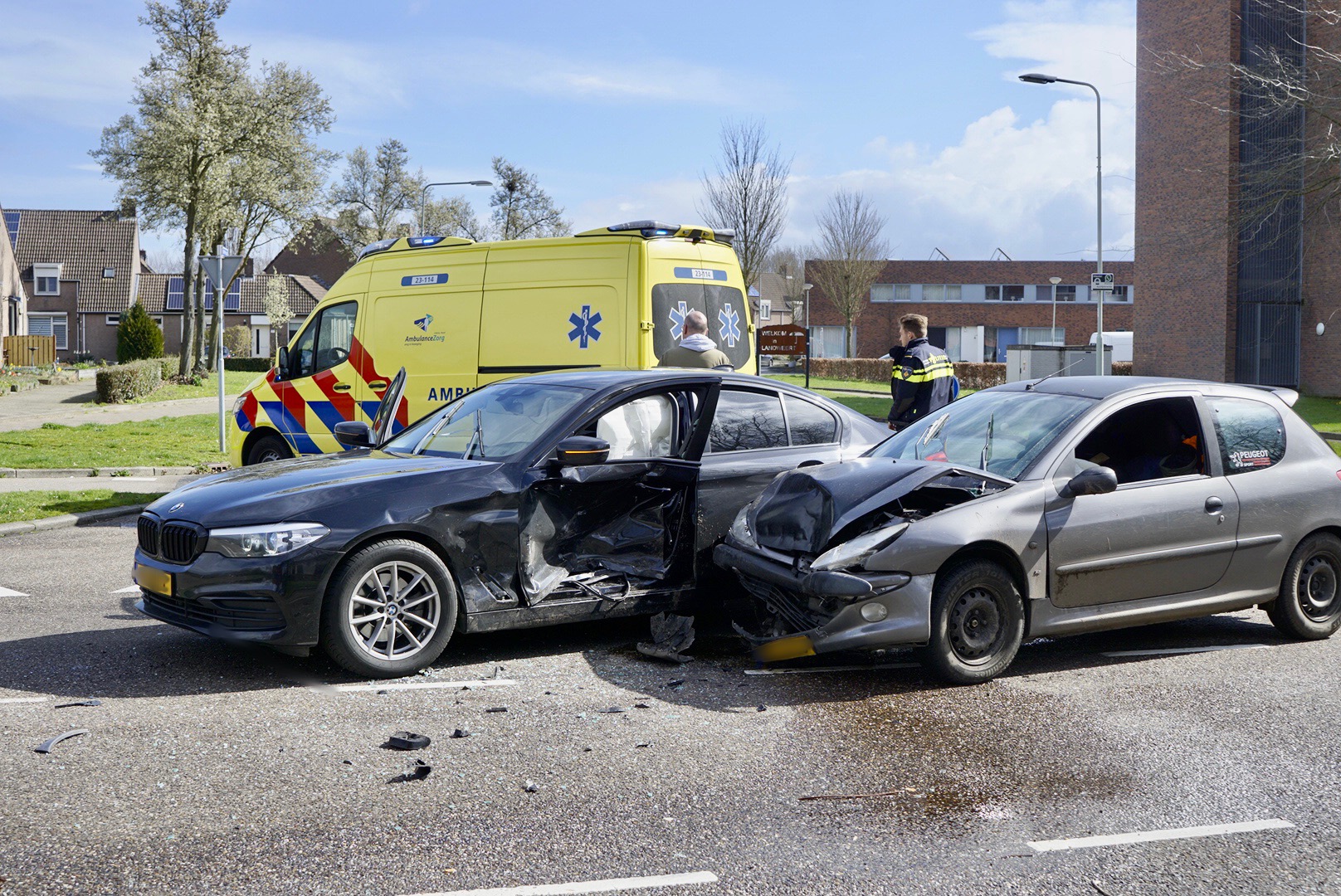 Flinke schade na voorrangsfout