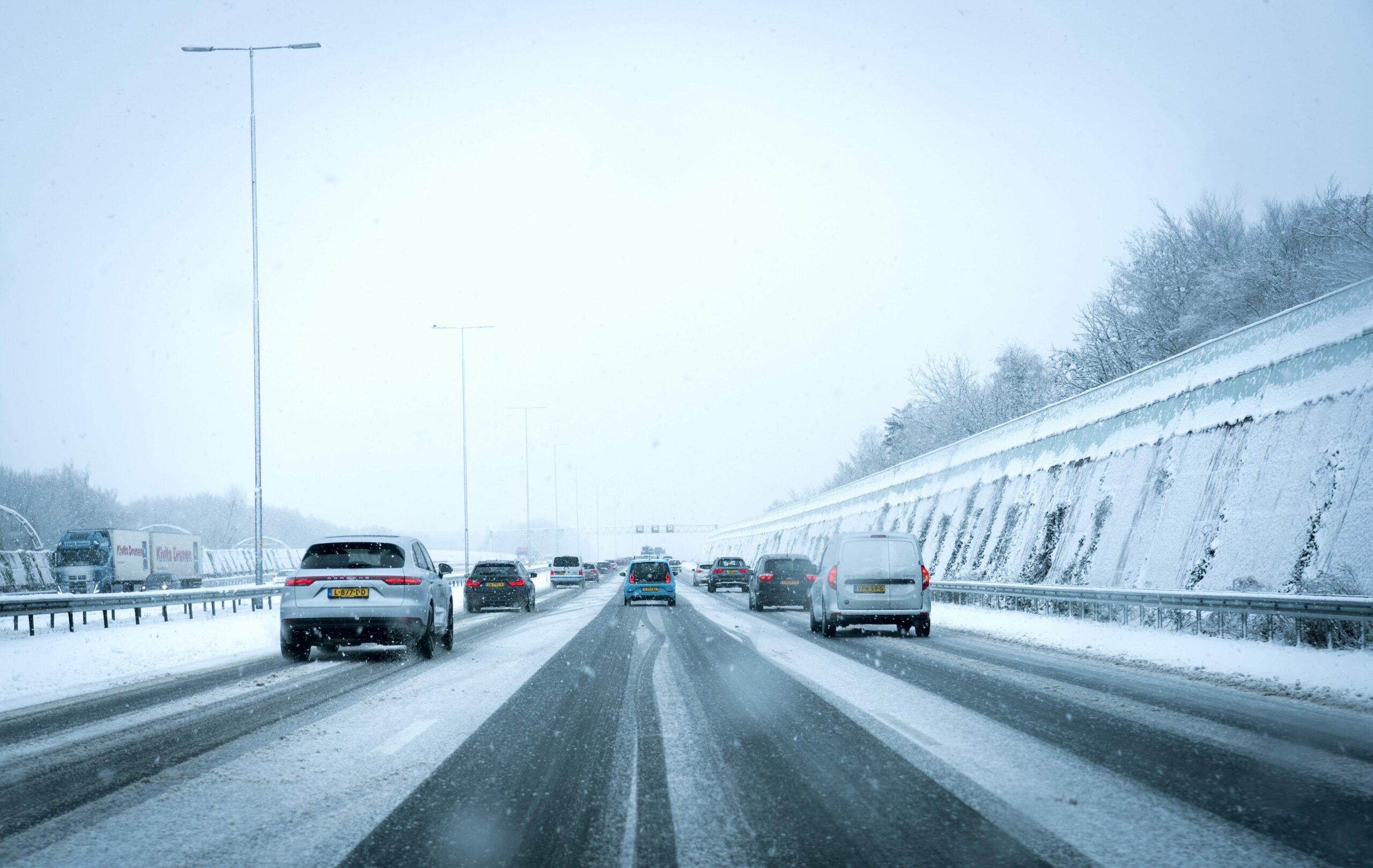 Code geel in groot deel Nederland om gladheid