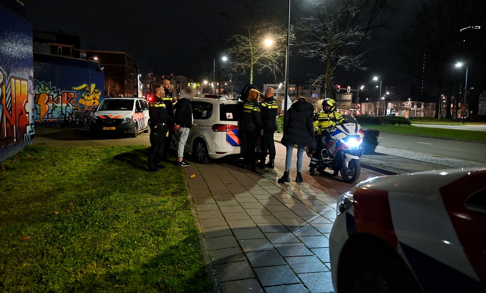 Straatrovers aangehouden na worsteling met voorbijganger