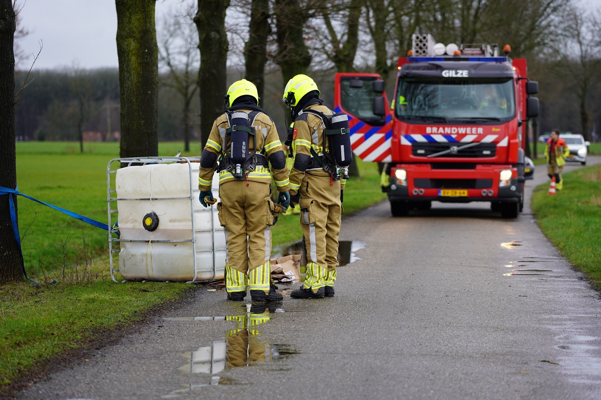 Duizend liter vat gedumpt in buitengebied