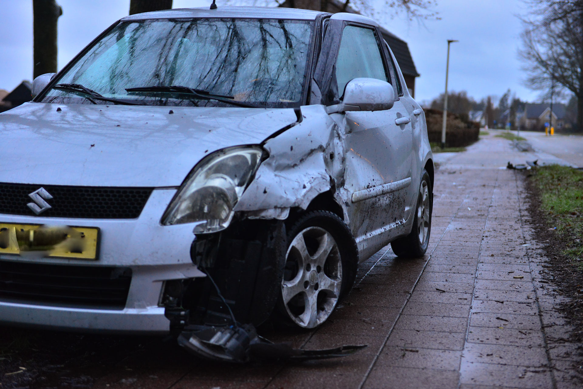 Twee auto’s afgesleept na ongeluk