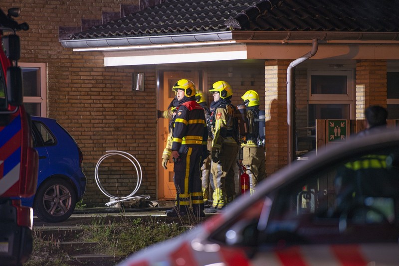 Gewonde bij brand in meterkast van woning