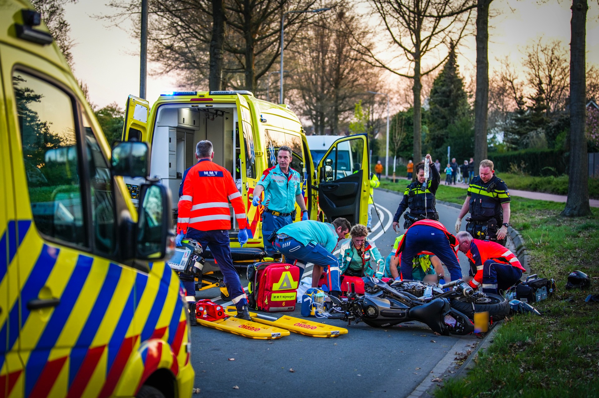 Motorrijder Ernstig Gewond Bij Botsing Tegen Boom - 112Brabant