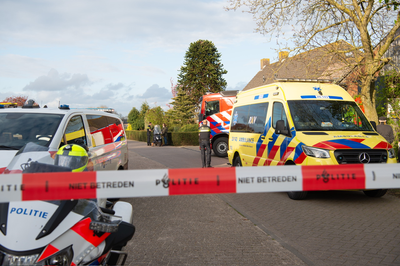 UPDATE: Vrouw uren bekneld onder ingestorte koelcel