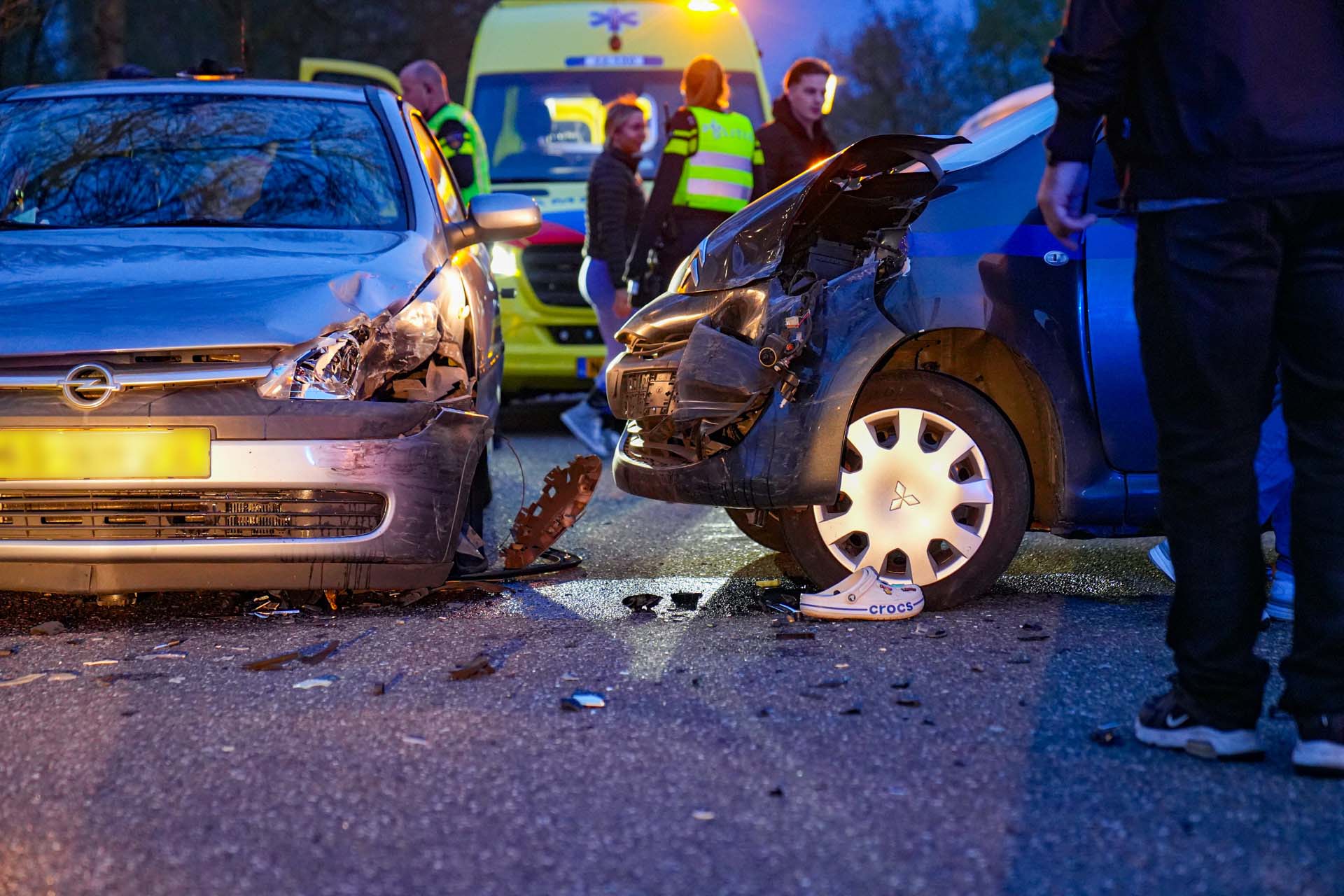 Kind gewond bij ongeval tussen twee voertuigen