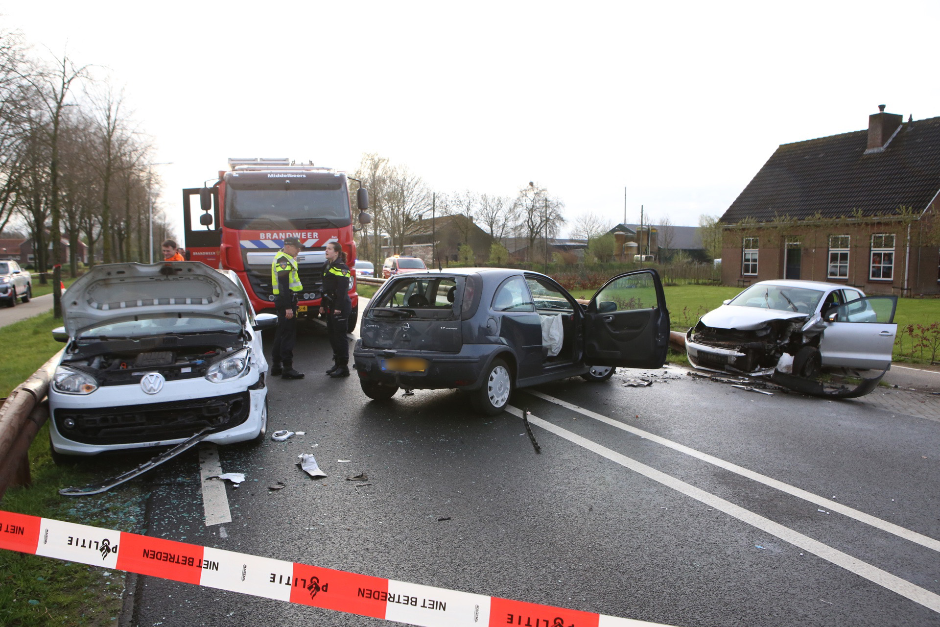 Man in zorgwekkende toestand na ernstig ongeval