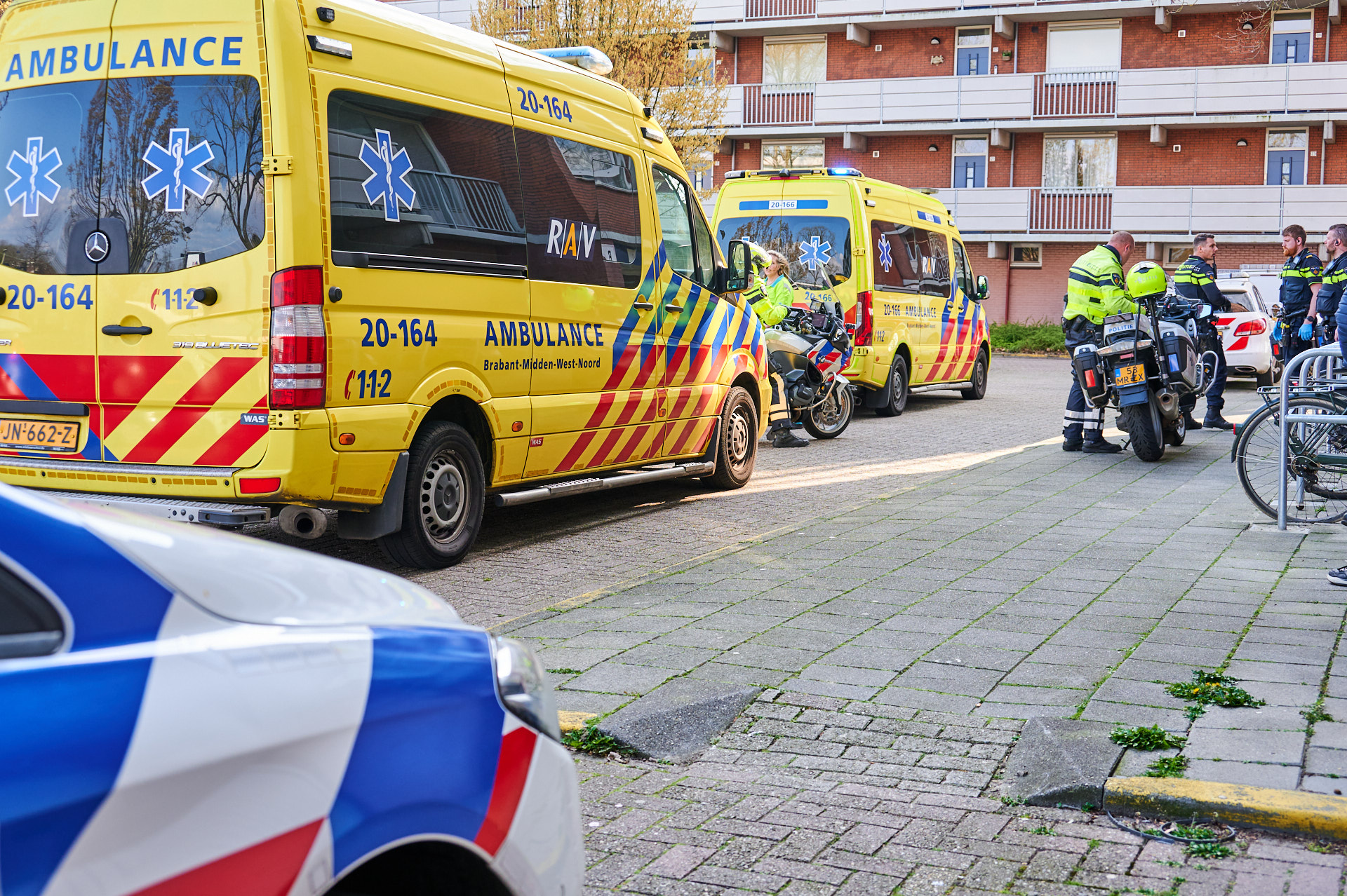 Man neergestoken in woning; vrouw aangehouden