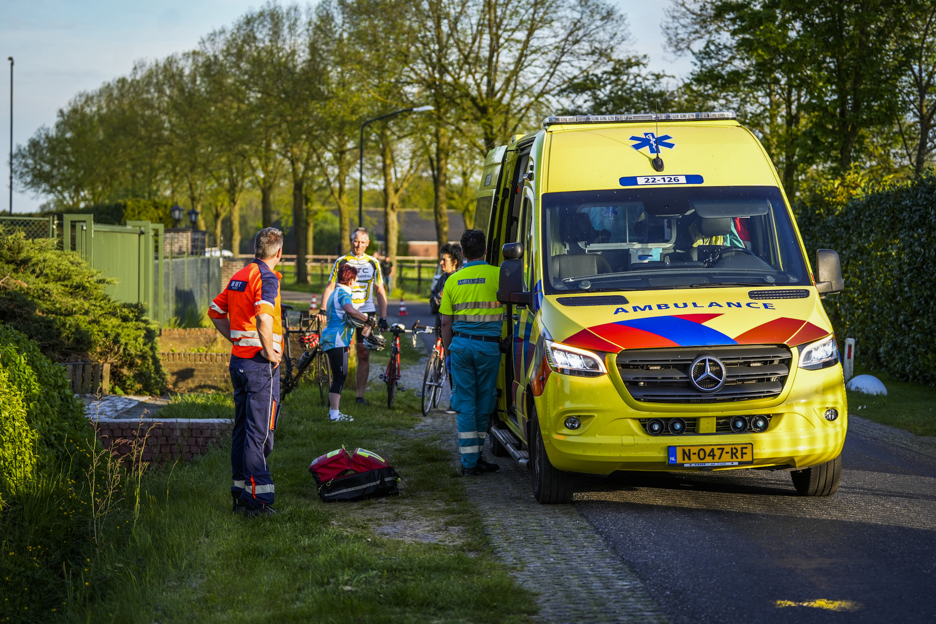 Hulpverleners Nemen 2 Minuten Stilte Voor Dodenherdenking Na Ongeval