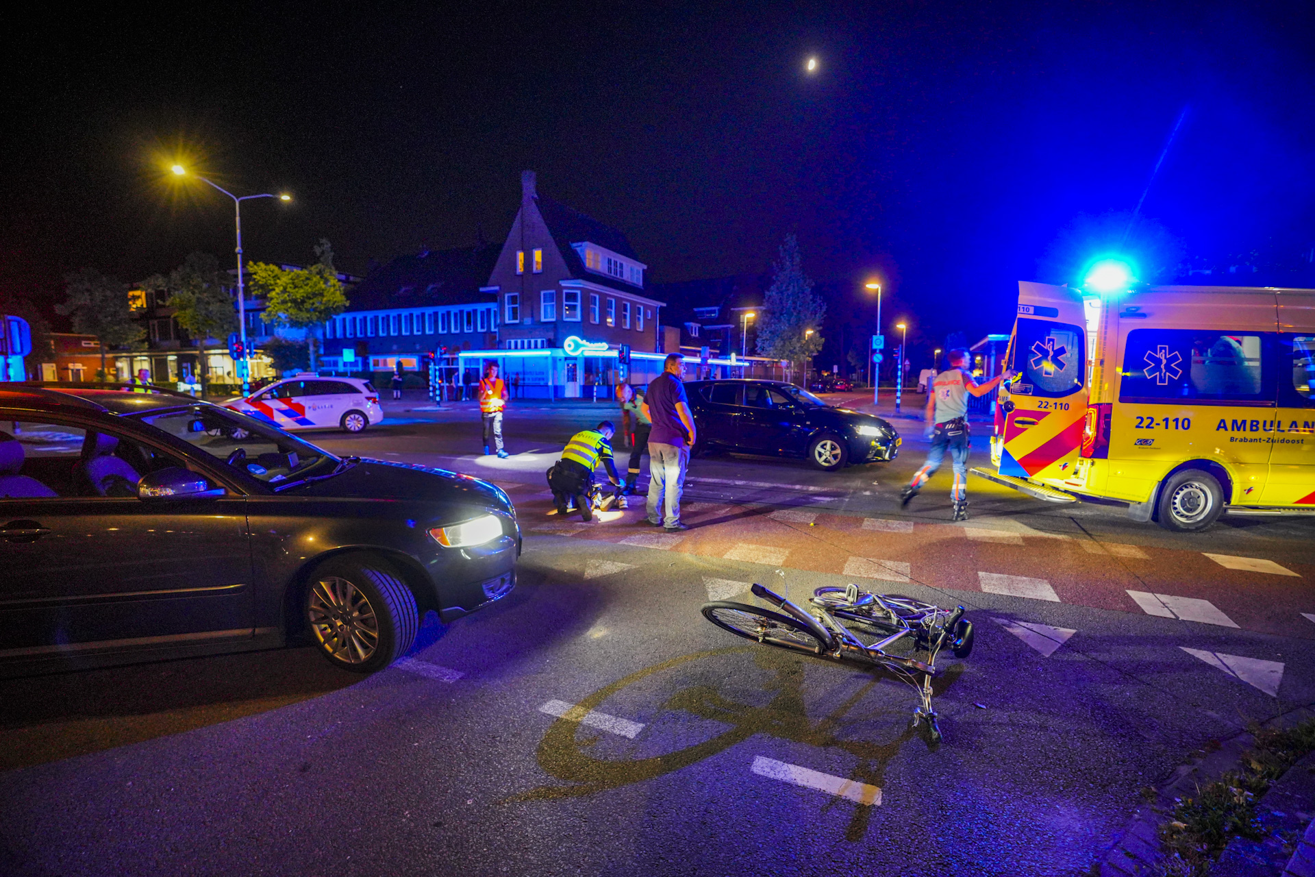 Fietser Zwaargewond Door Aanrijding Met Auto - 112Brabant