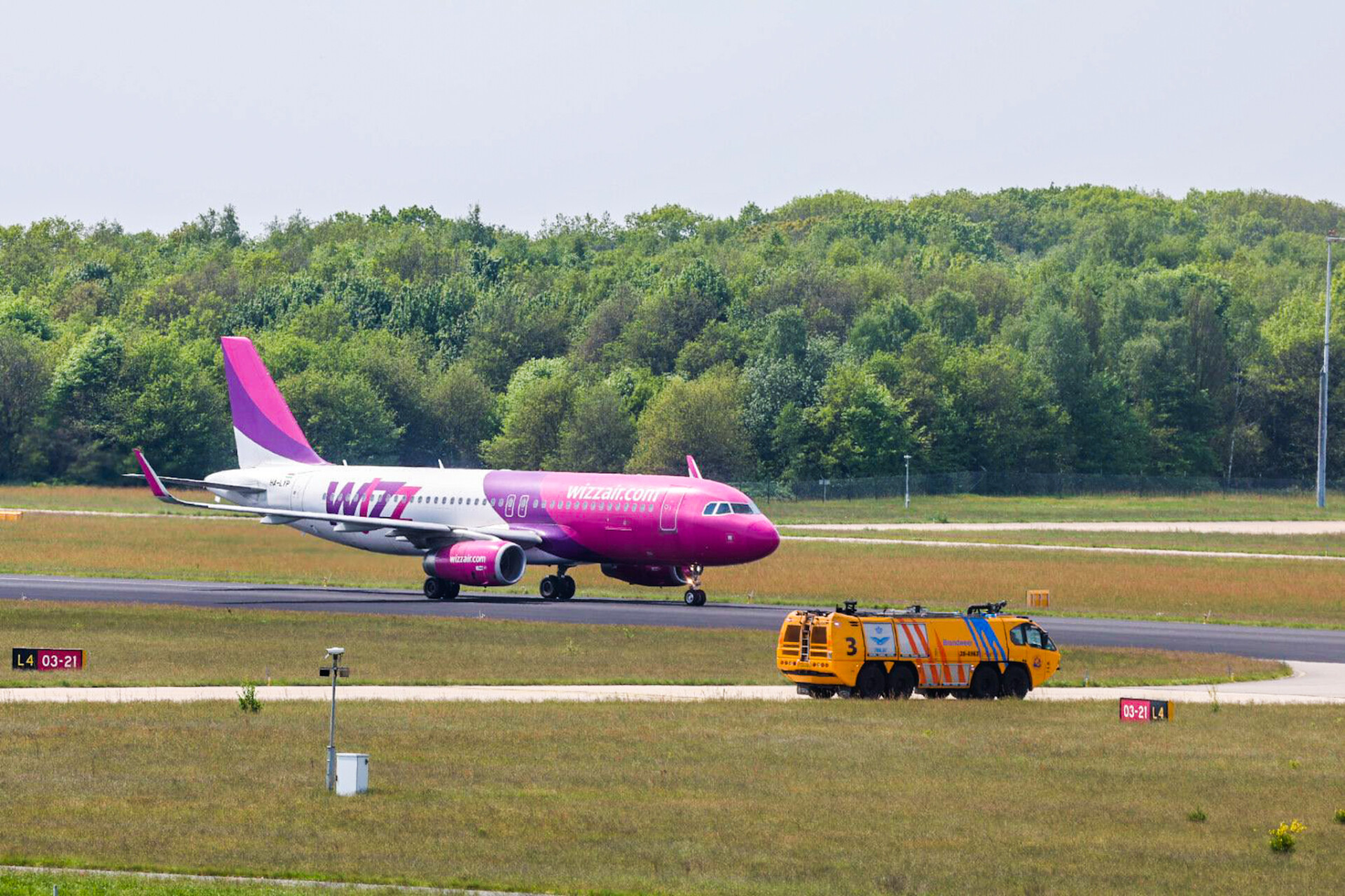 Vliegtuig met problemen maakt voorzorgslanding