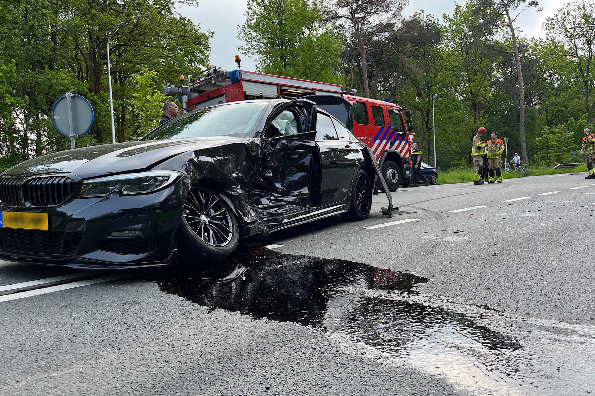 Flinke schade na ongeval tussen twee personenauto’s