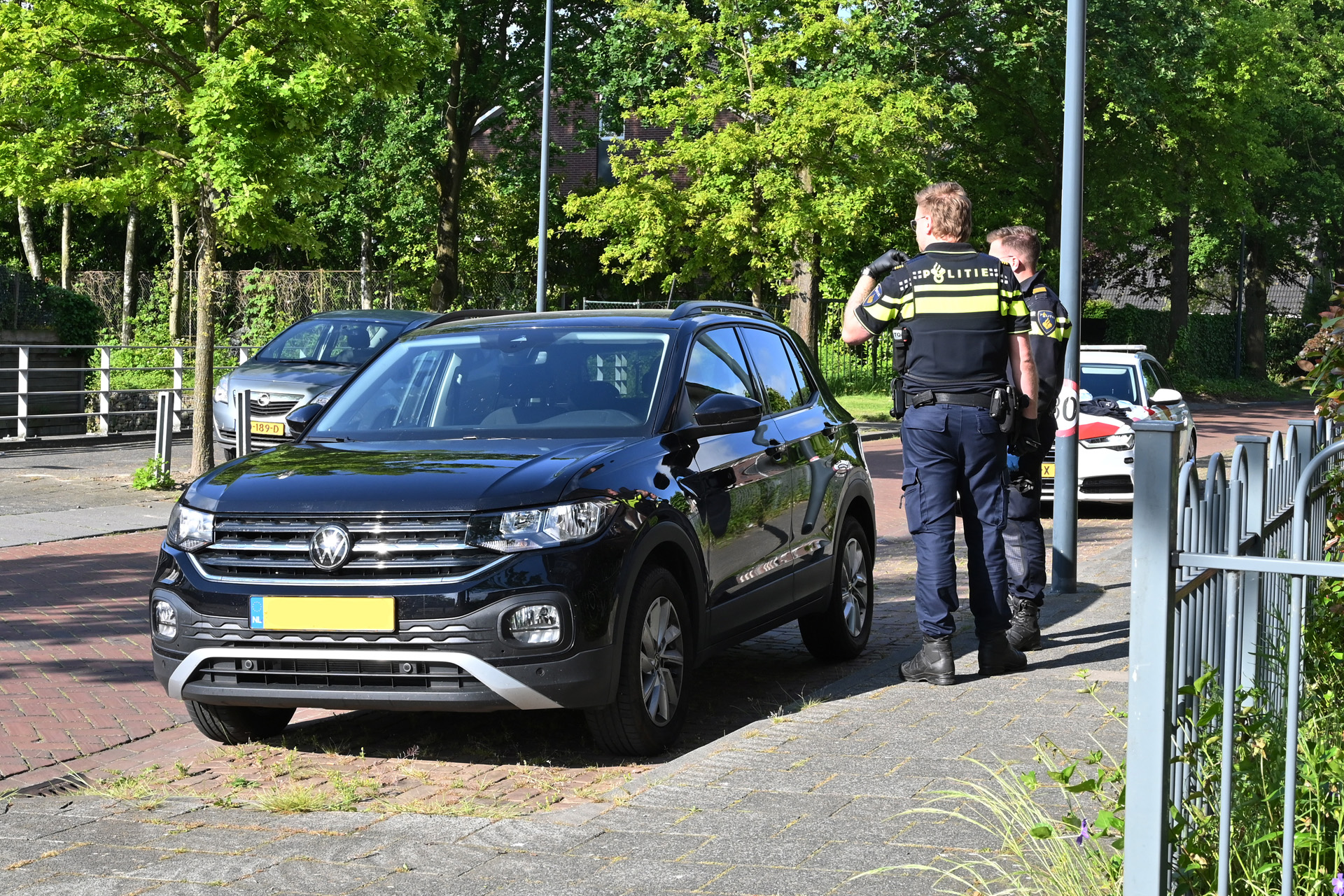 Vrouw gearresteerd en auto wordt onderzocht Breda