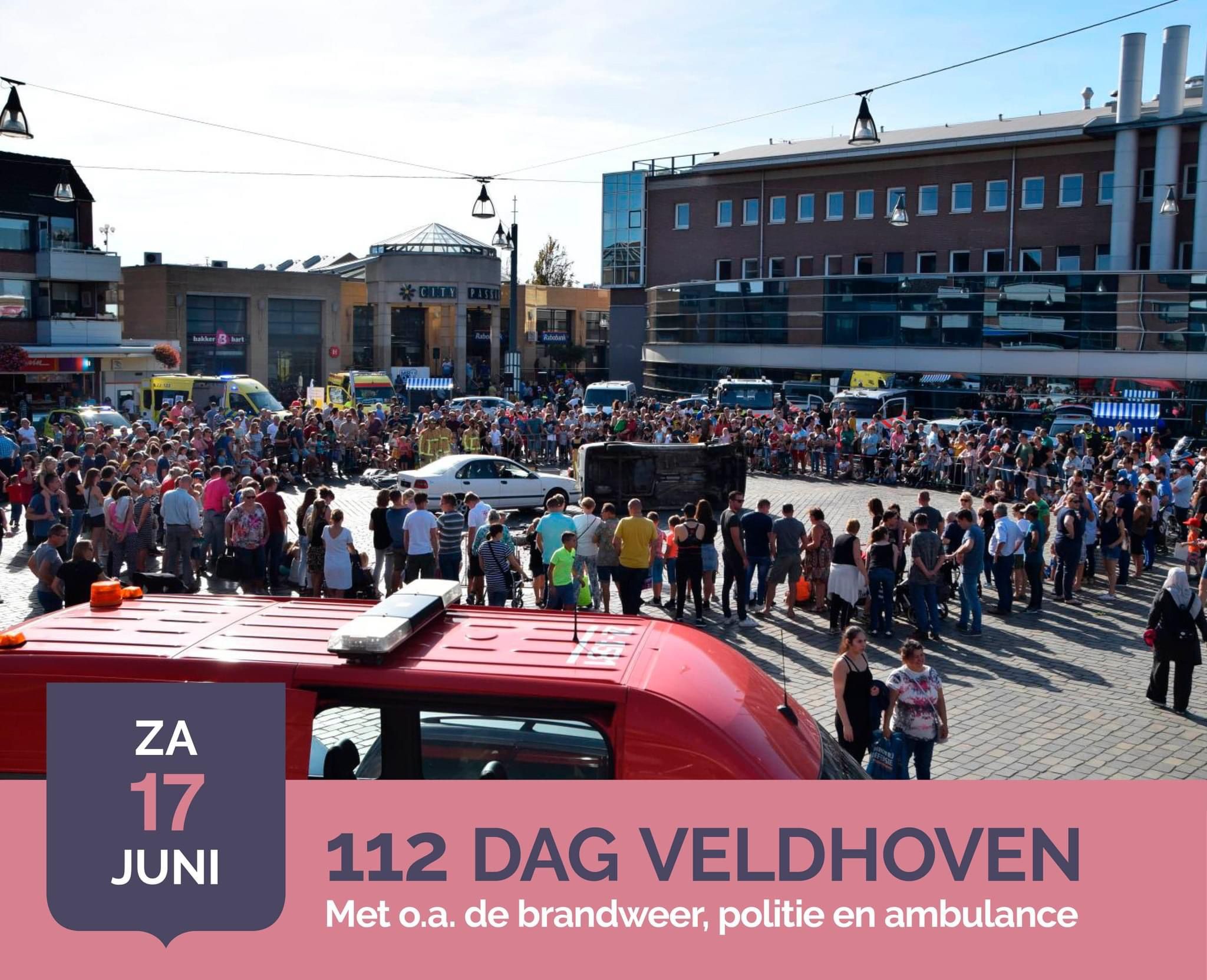Kom ook naar de 112-Dag in Veldhoven!