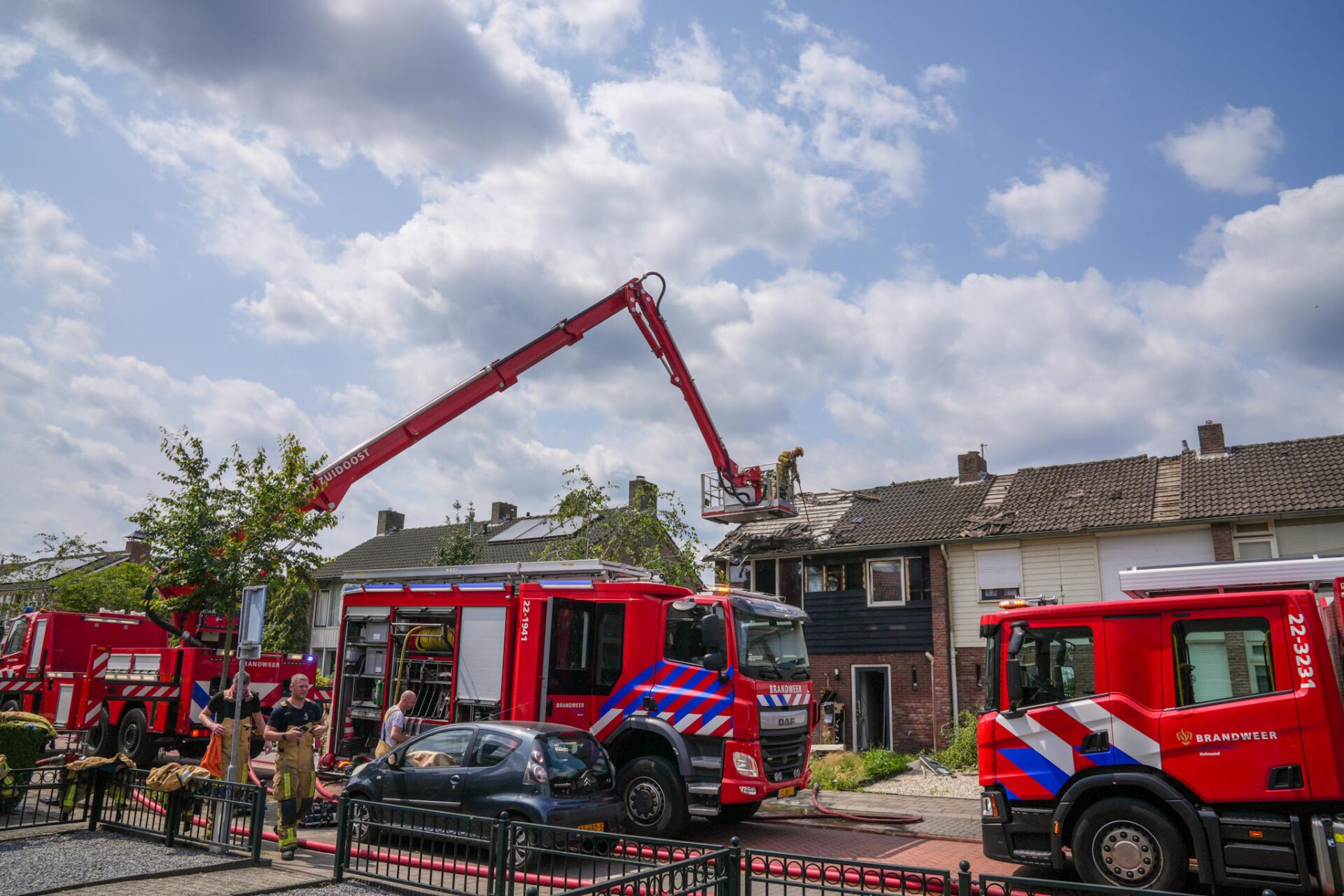 Grote Woningbrand In Woonwijk Verwoest Woningen