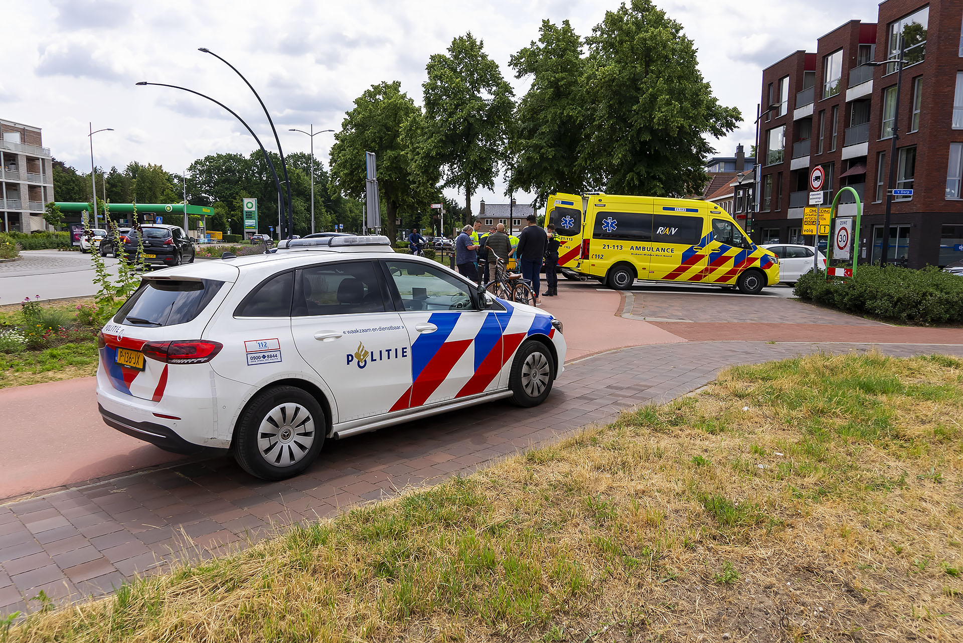 Fietsster Gewond Na Ongeval - 112Brabant