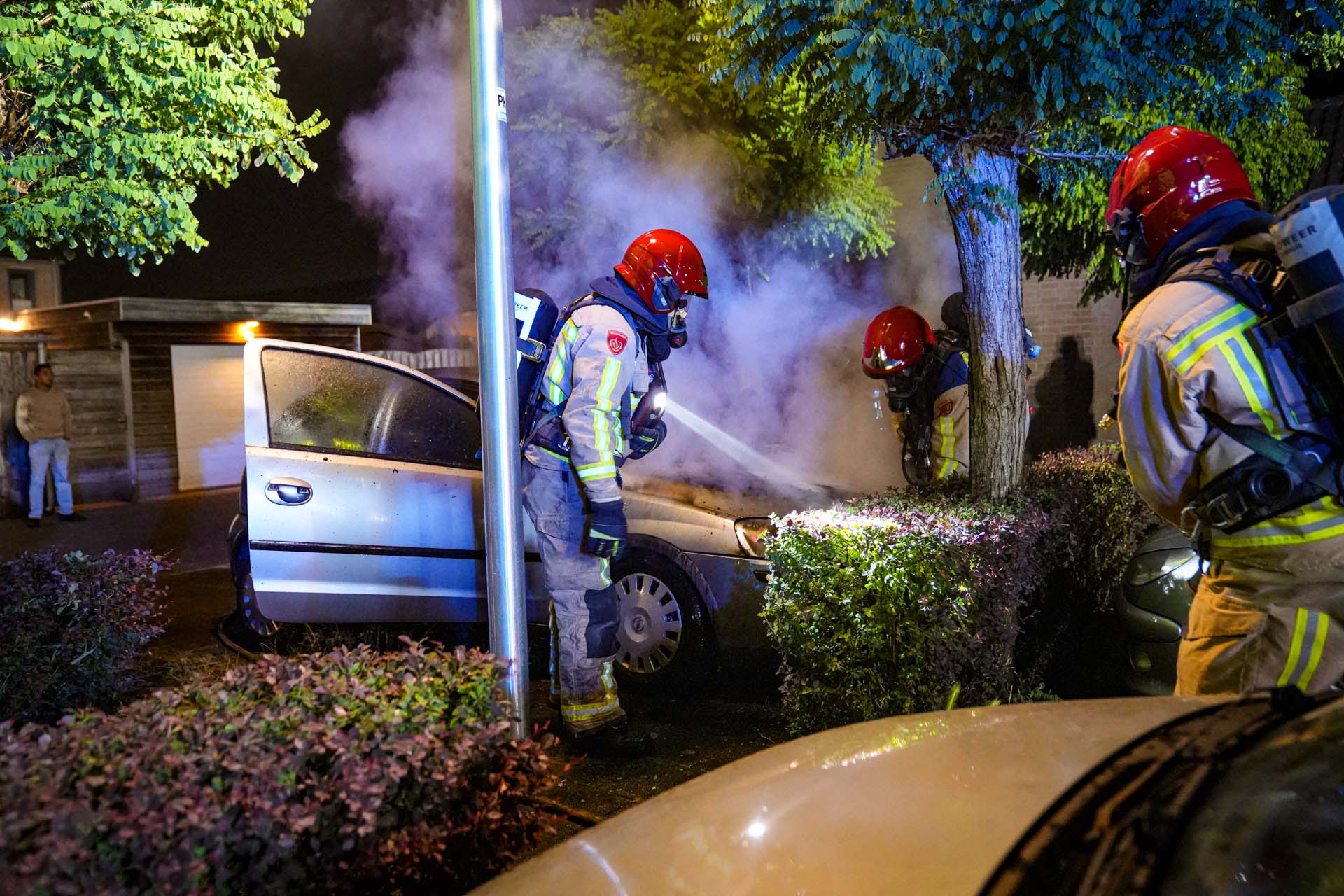 Weer een autobrand in Helmond