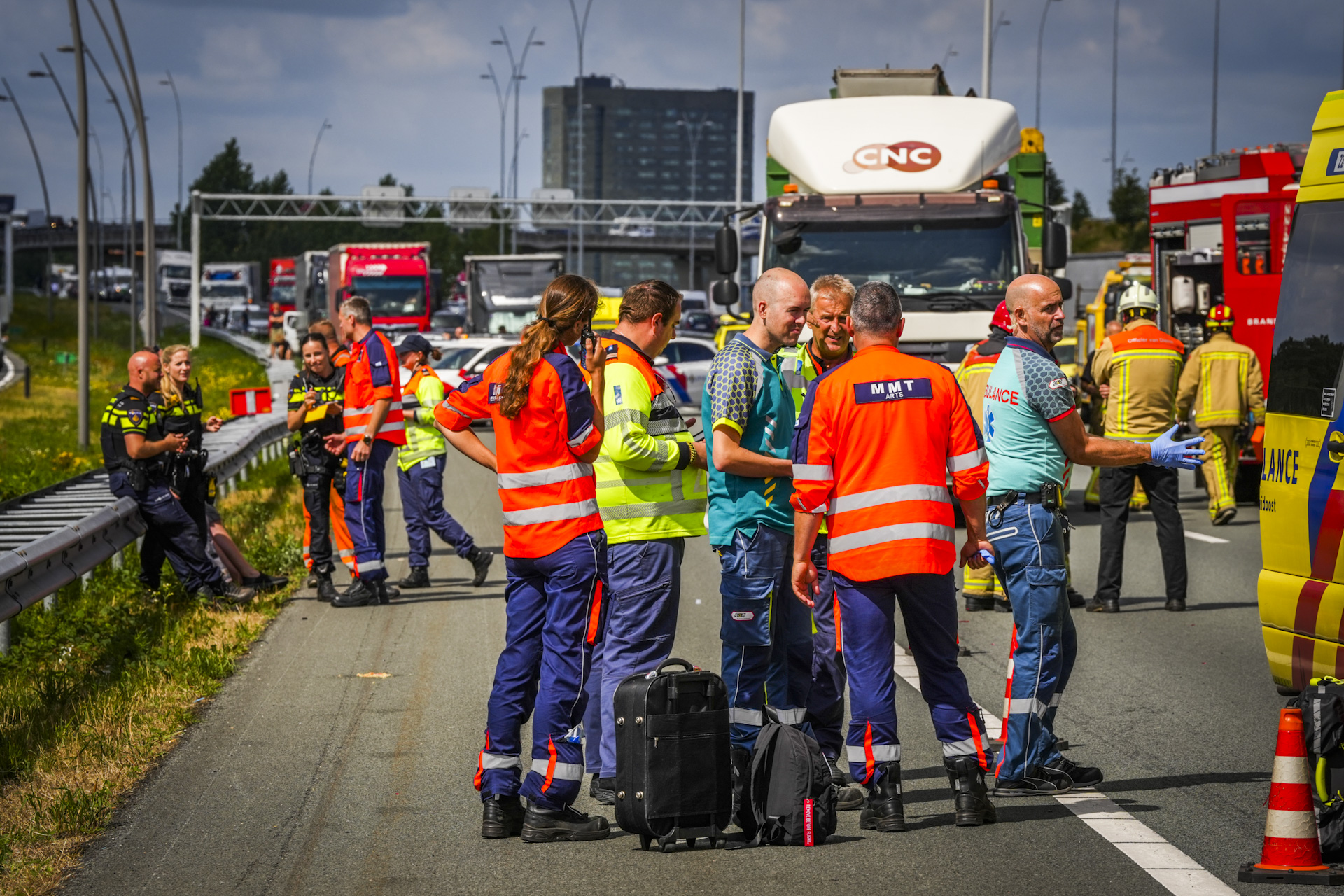 Ernstig Ongeluk Op Snelweg, Vrouw Uit Auto Bevrijd - 112Brabant