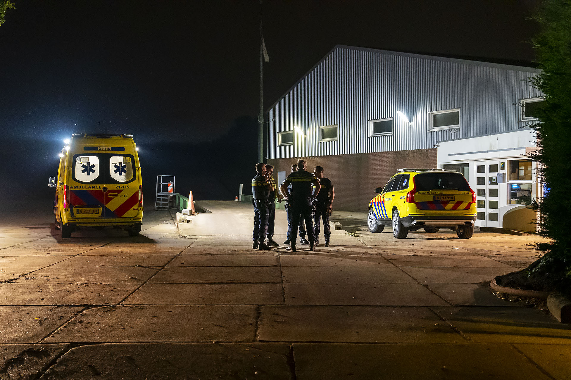 Man overleden in ziekenhuis na incident bij compostbedrijf