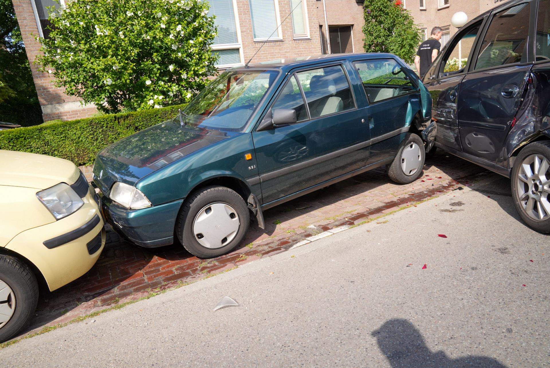 Vijf auto’s lopen schade op bij ongeluk