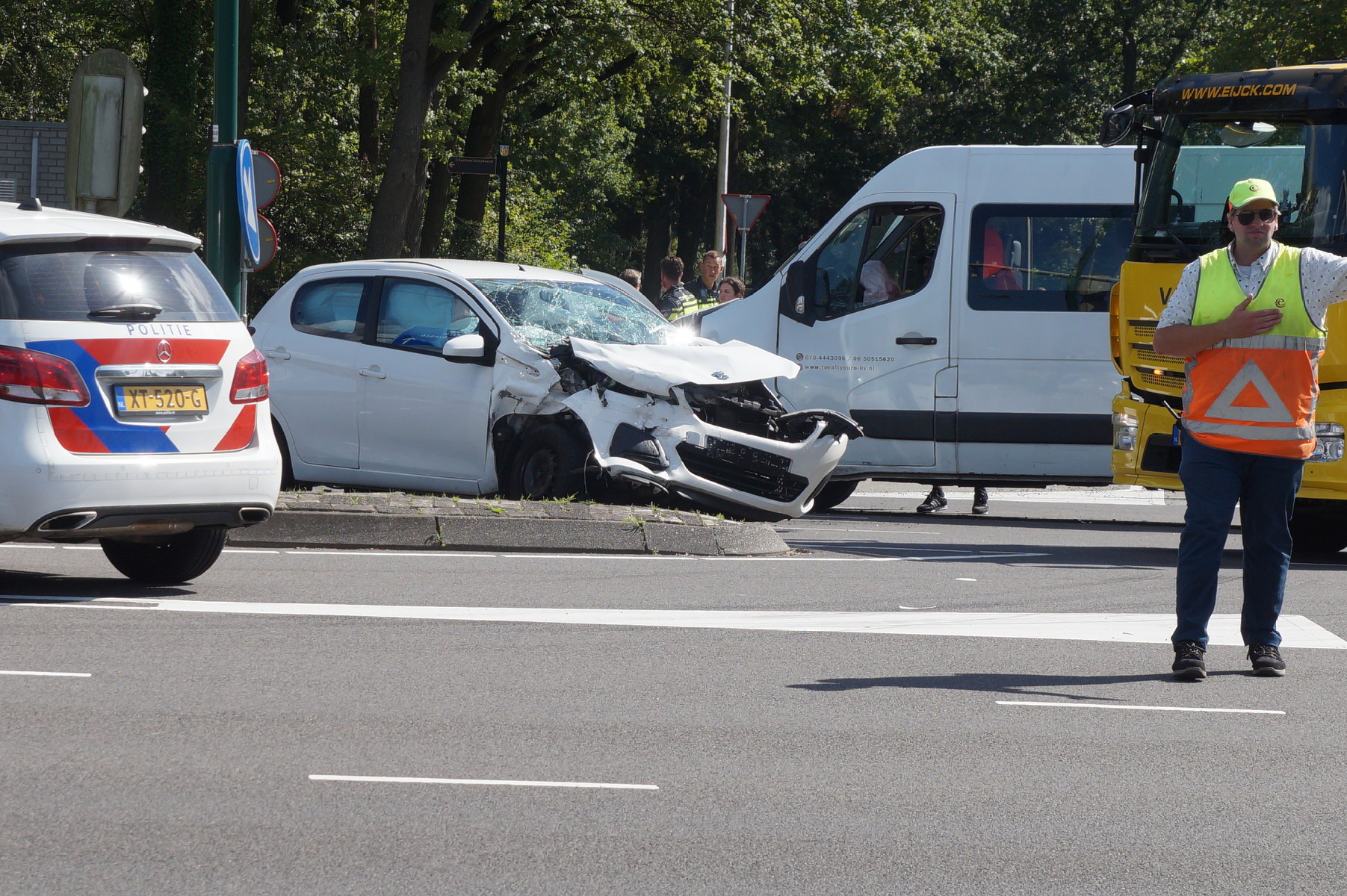 Opnieuw ongeval op Europalaan in Kaatsheuvel