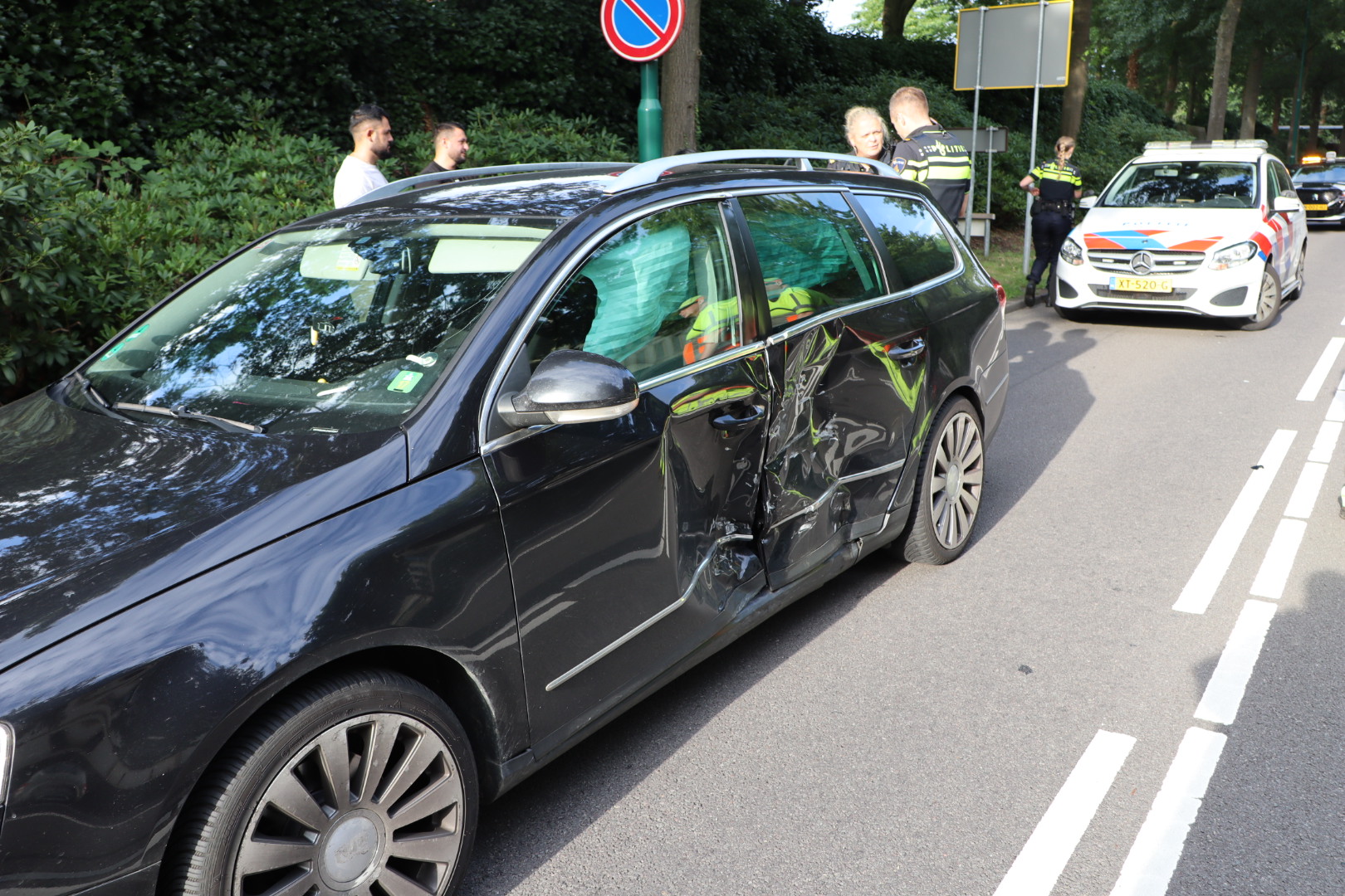 Ongeval bij verlaten van de Efteling