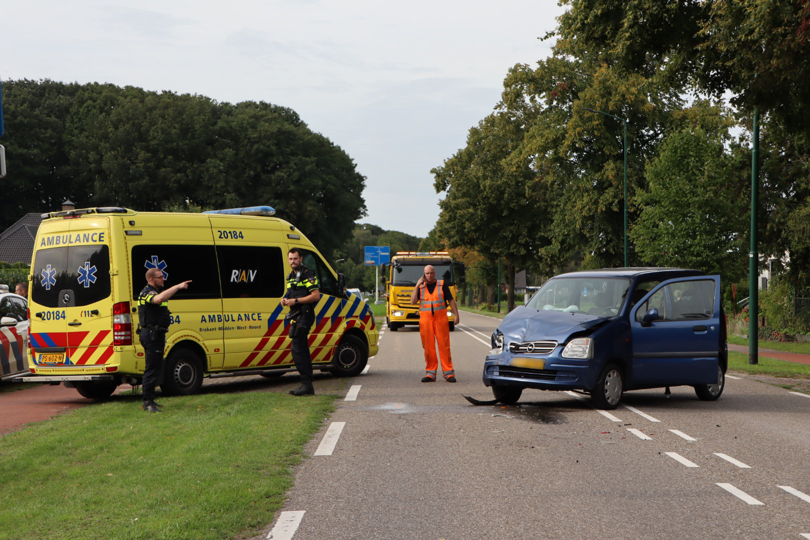 Gewonde Bij Ongeval Tussen Twee Auto’s - 112Brabant