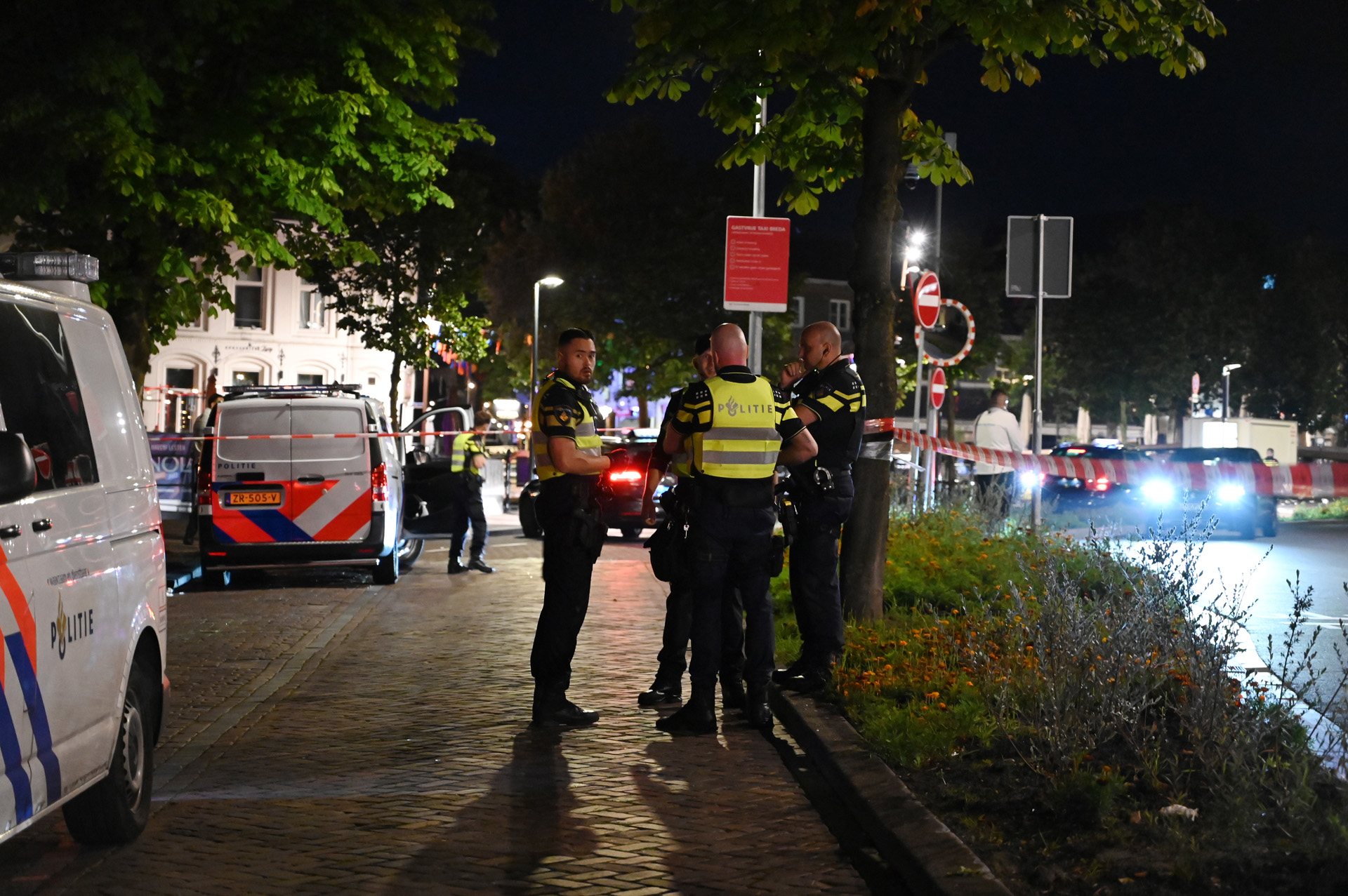 Gewonde na steekpartij, politie doet onderzoek